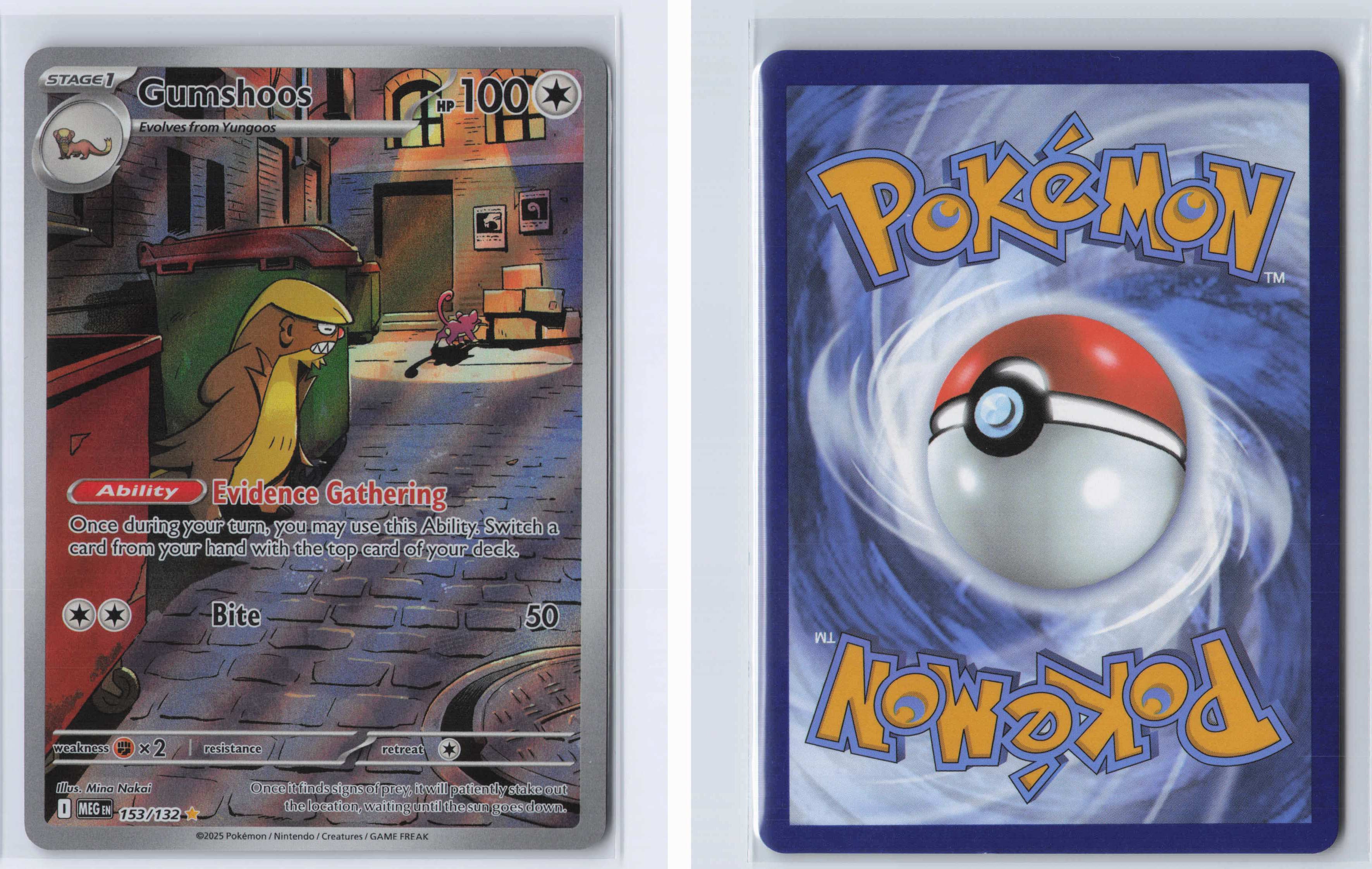 (#153/132) Gumshoos [Mega Evolutions: ME Base Set]