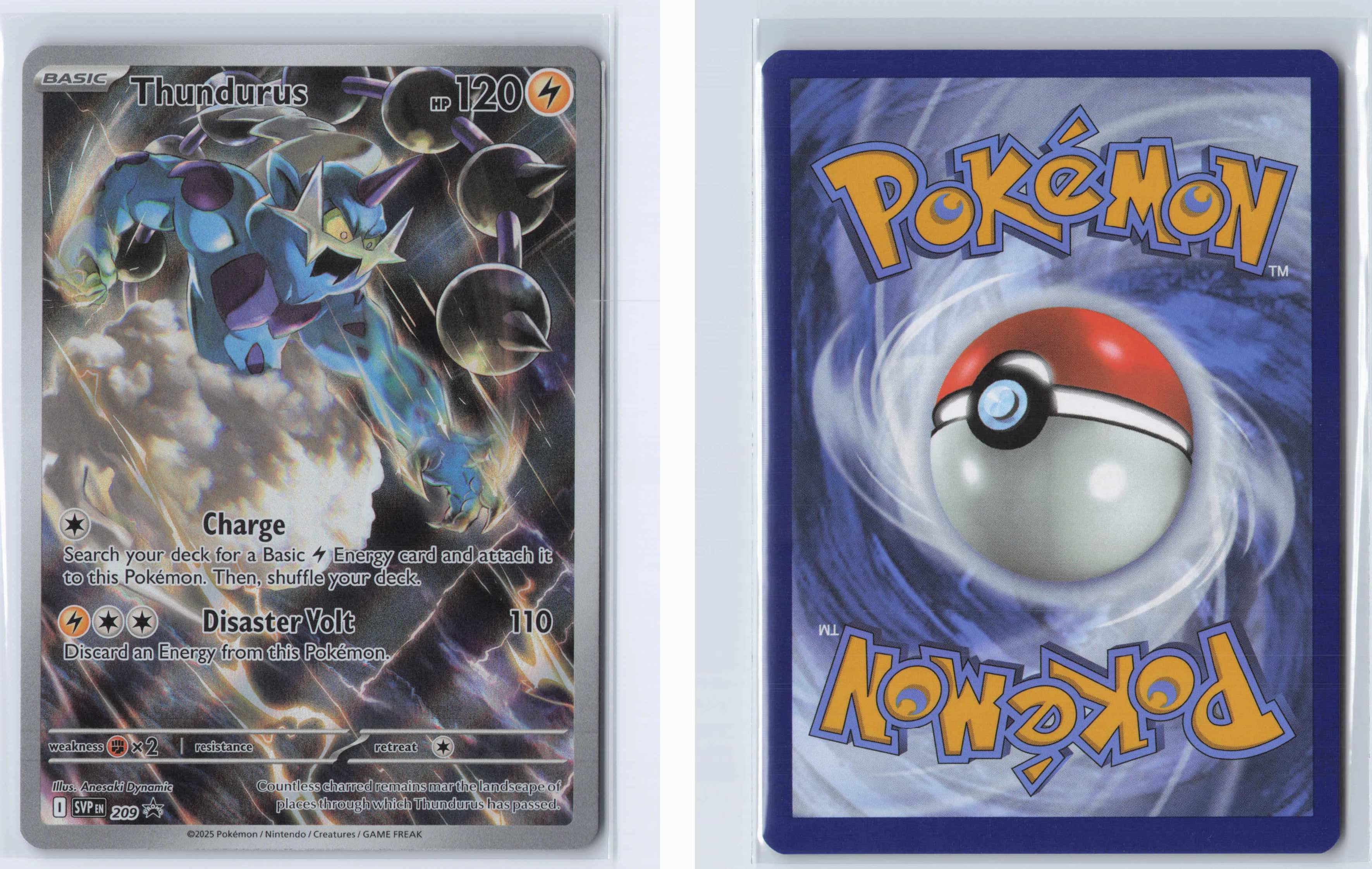 (#209) Thundurus - [SV: Scarlet & Violet Promo Cards]