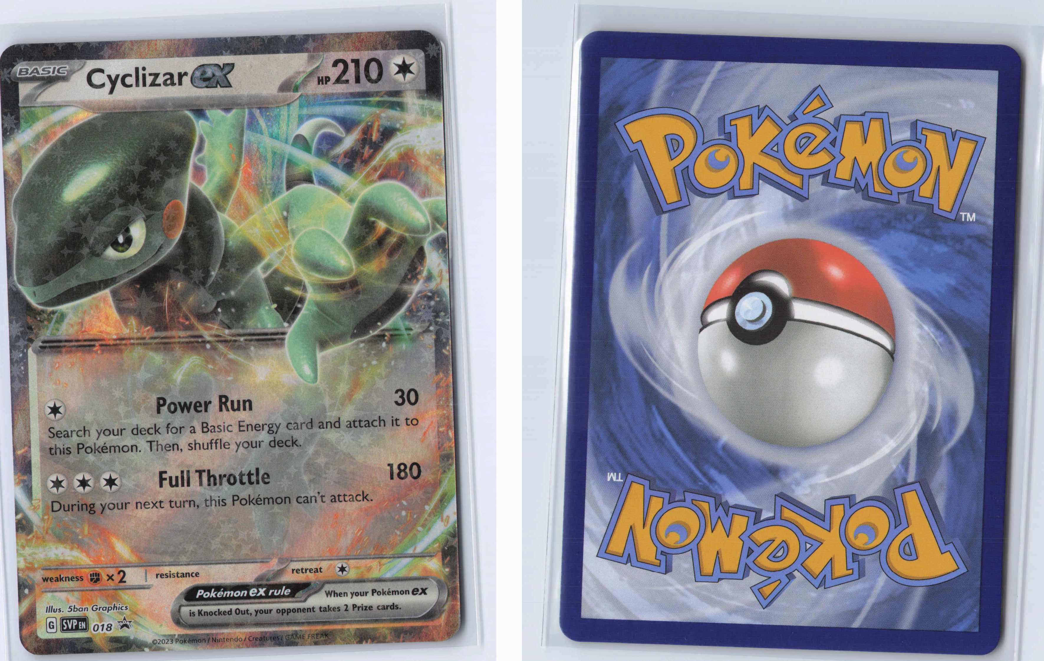 (#18) Cyclizar ex [SV: Scarlet & Violet Promo Cards]