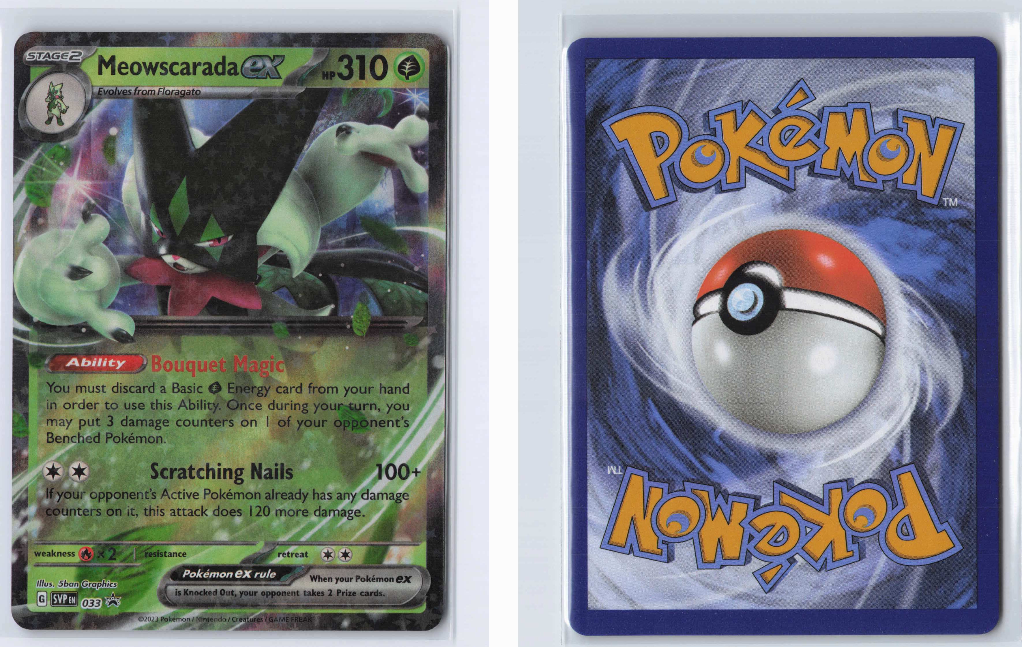 (#33) Meowscarada ex - [SV: Scarlet & Violet Promo Cards]