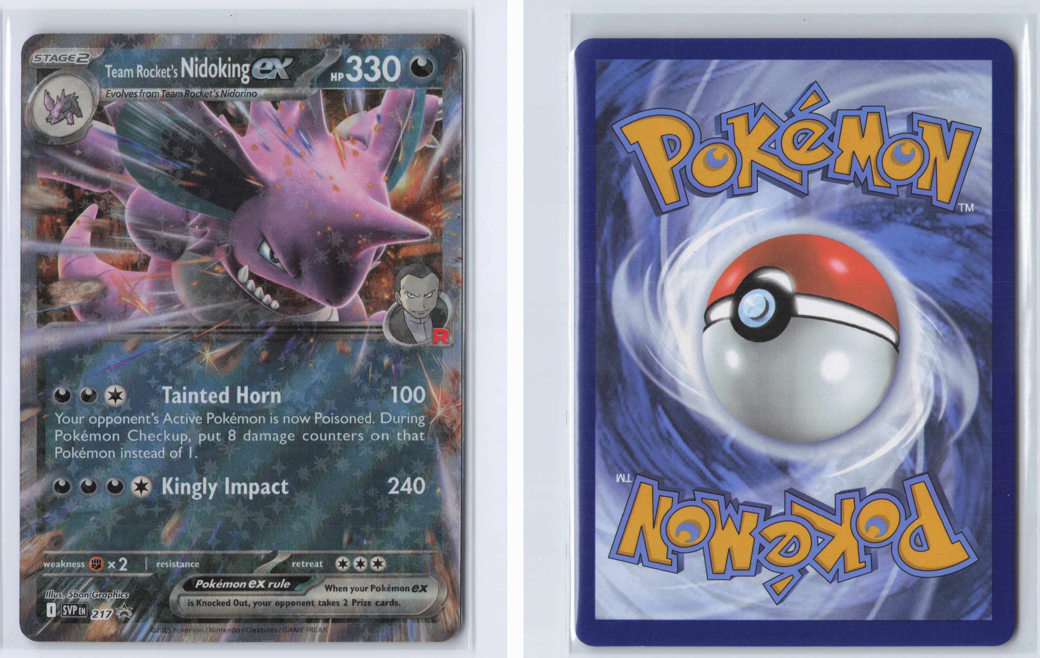 (#217) Team Rocket's Nidoking ex [SV: Scarlet & Violet Promo Cards]