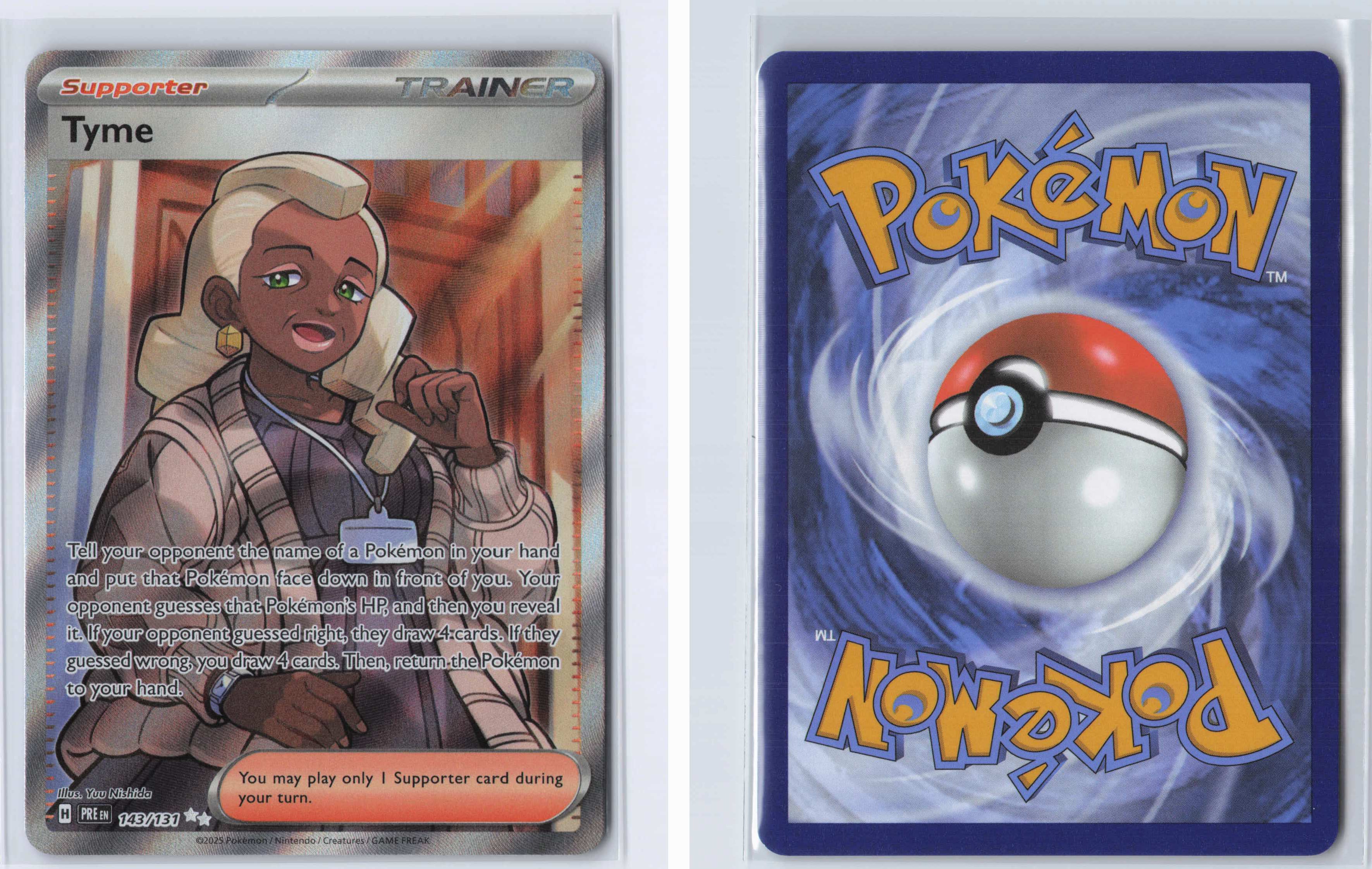 (#143/131) Tyme [SV: Prismatic Evolutions]