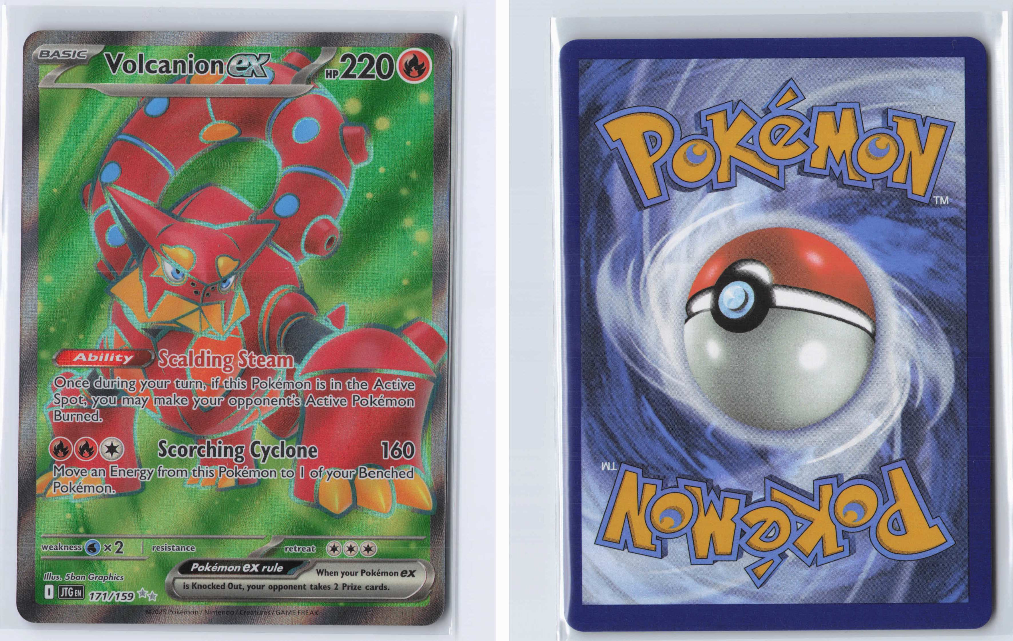 (#171/159) Volcanion ex [Scarlet & Violet: Journey Together]