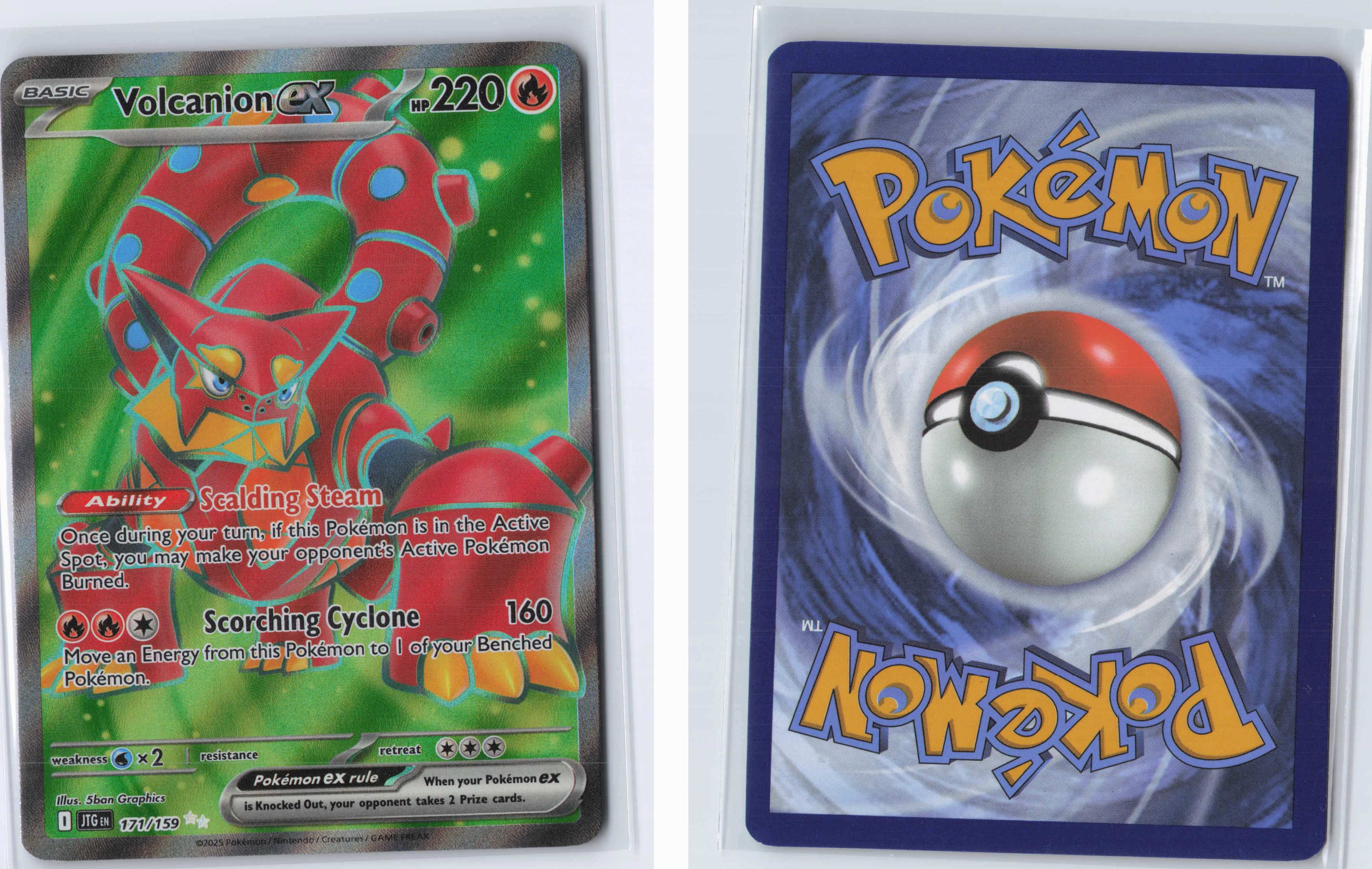 (#171/159) Volcanion ex [Scarlet & Violet: Journey Together]