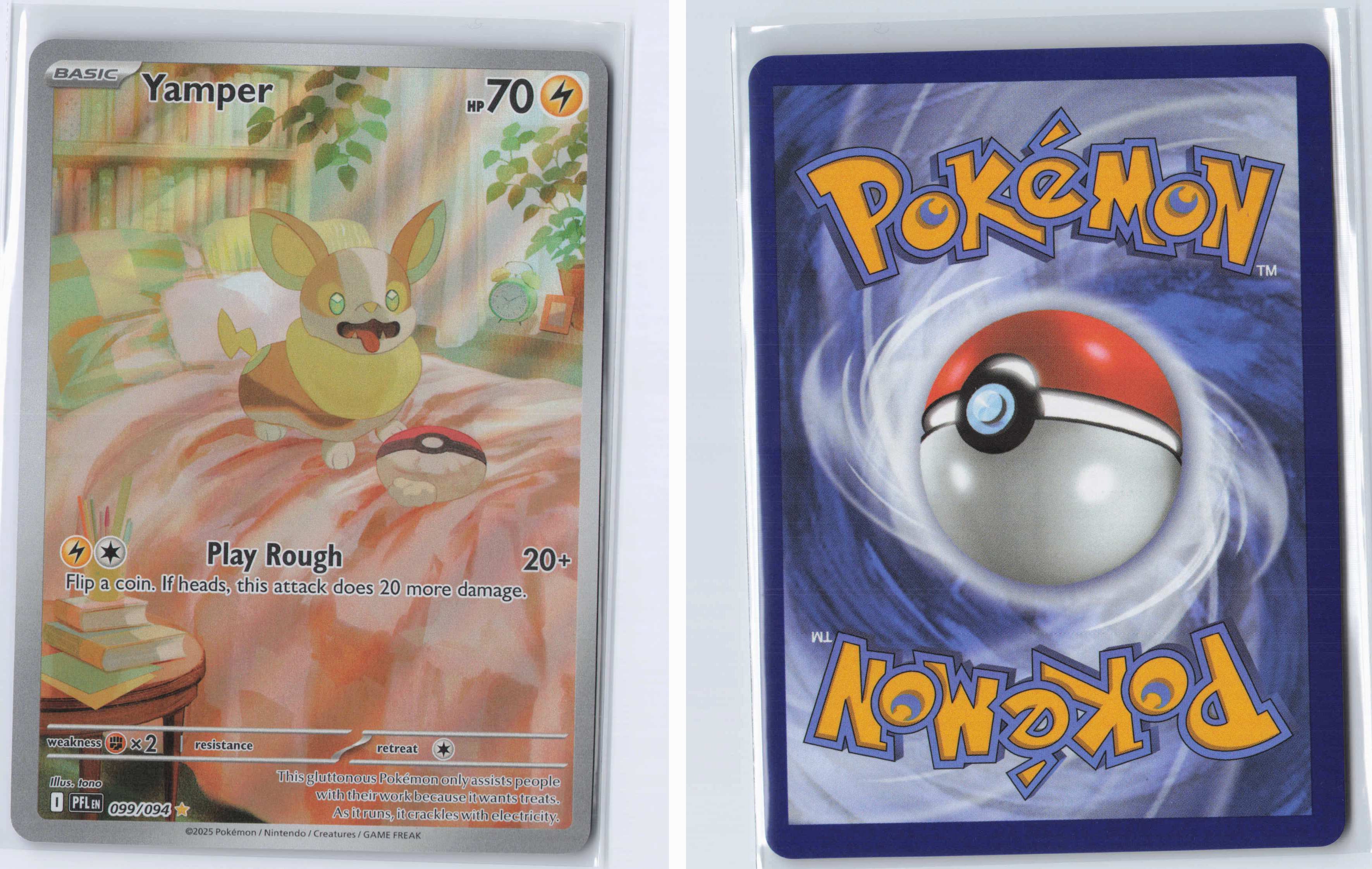 (#099/094) Yamper [Mega Evolutions: Phantasmal Flames]