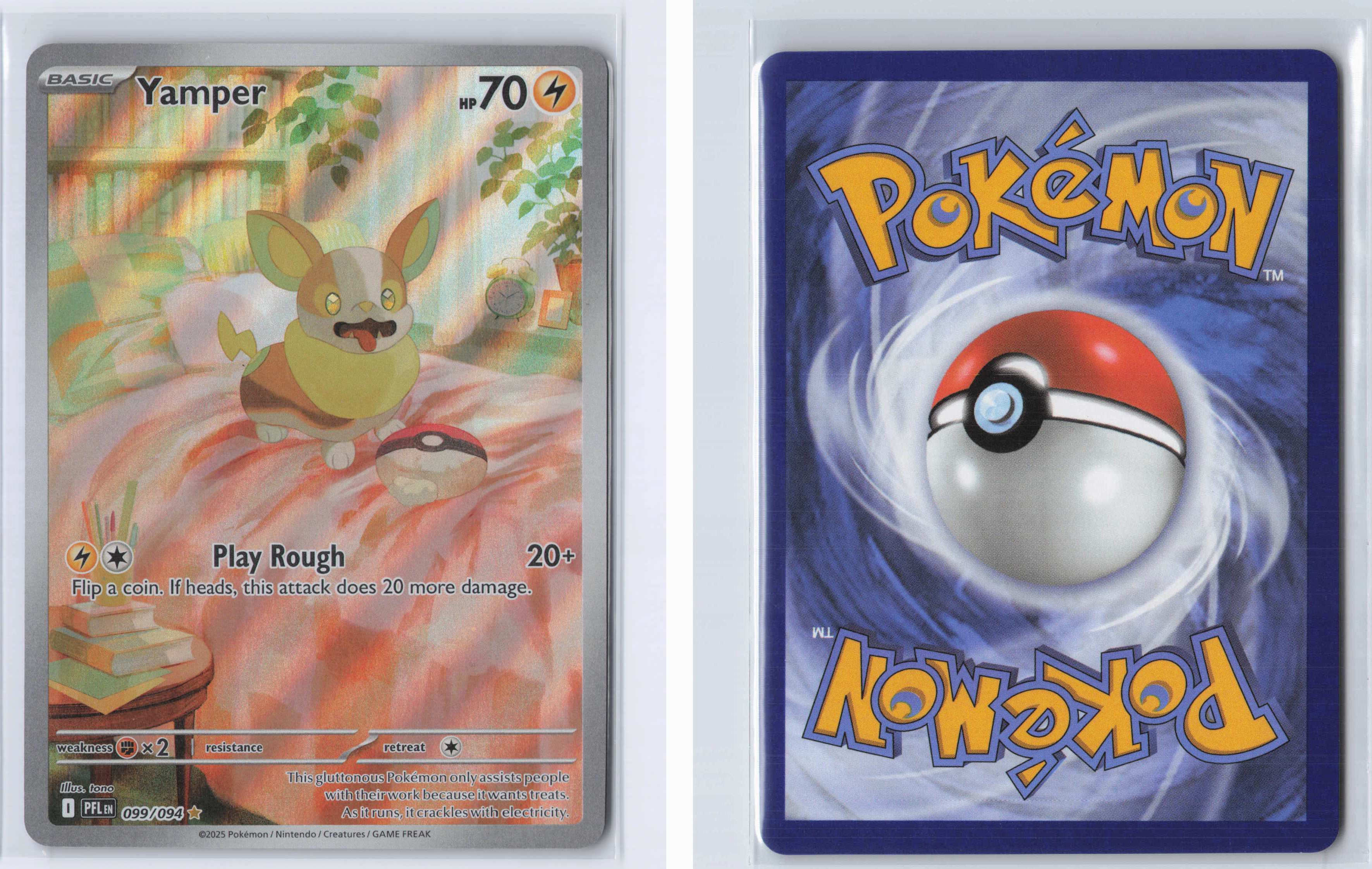 (#099/094) Yamper [Mega Evolutions: Phantasmal Flames]