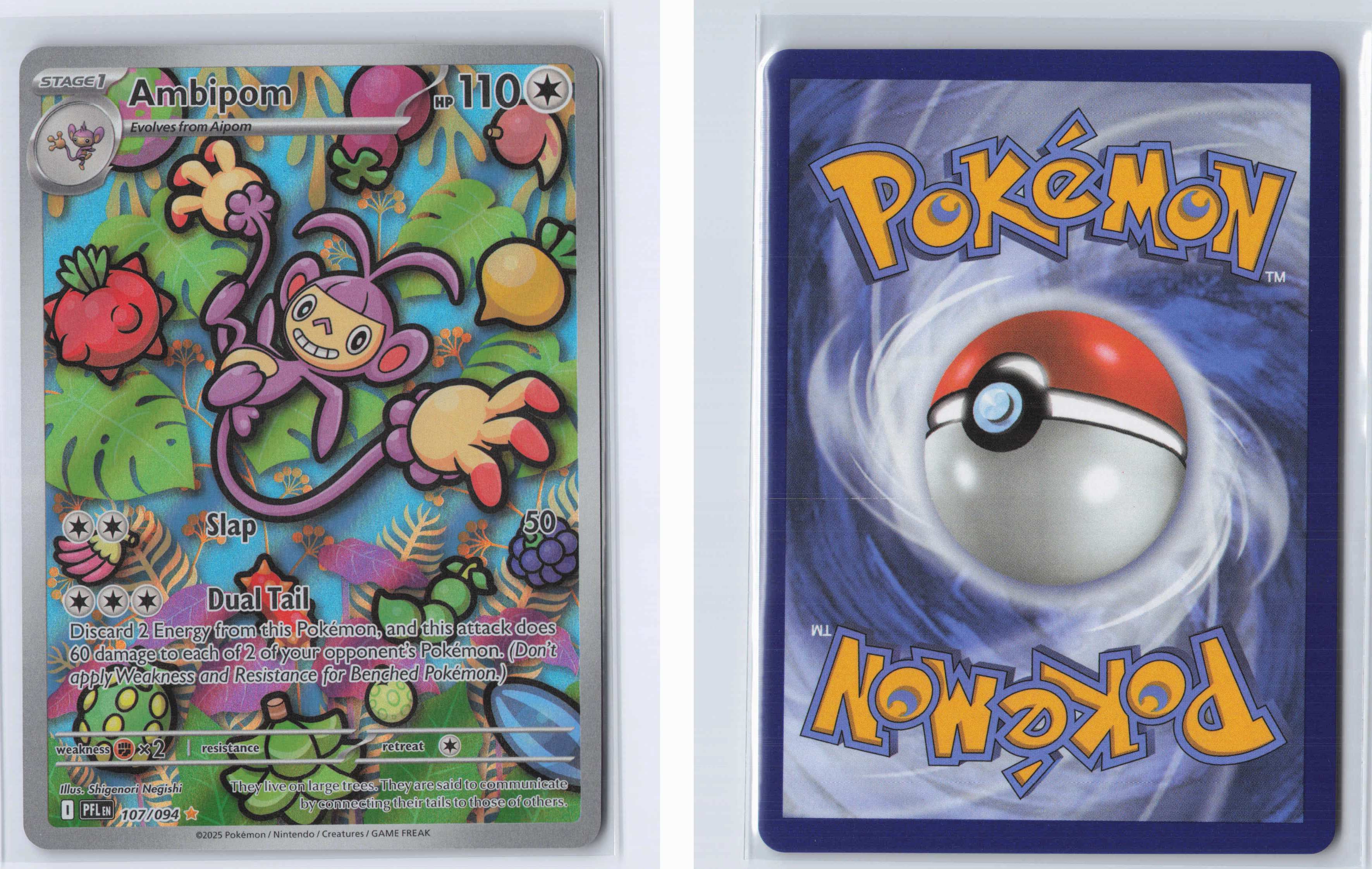 (#107/094) Ambipom [Mega Evolutions: Phantasmal Flames]