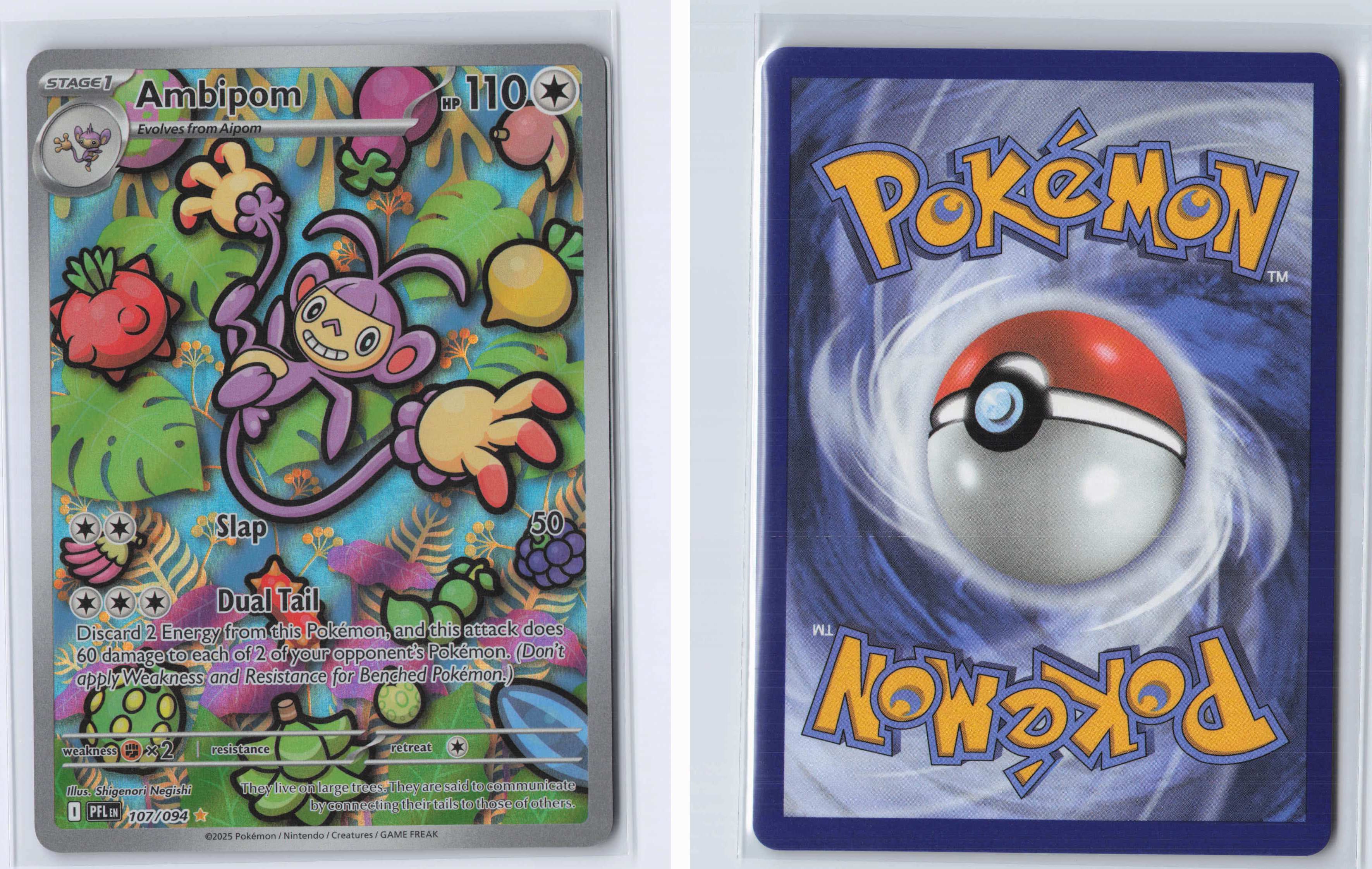 (#107/094) Ambipom [Mega Evolutions: Phantasmal Flames]