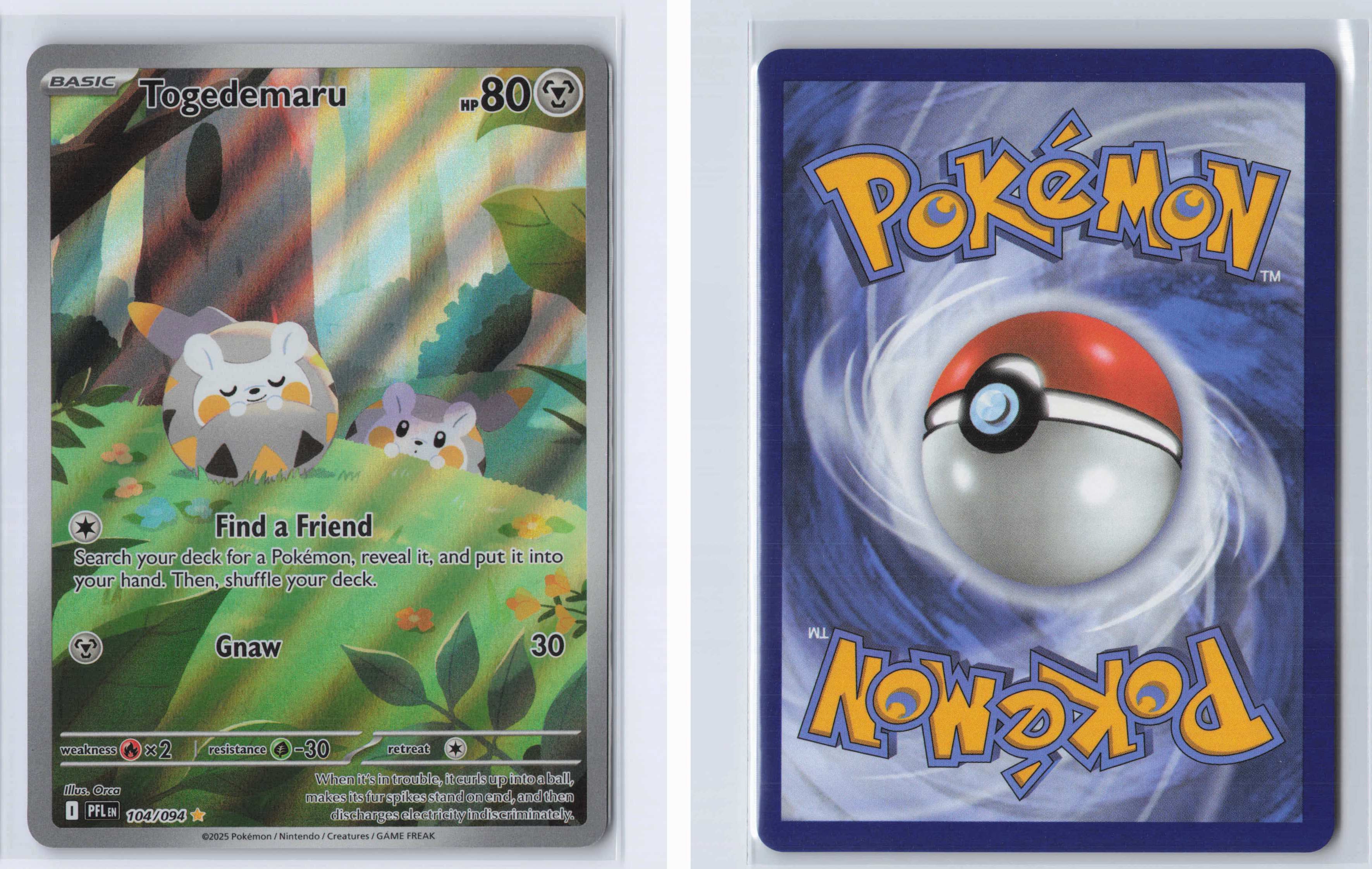 (#104/094) Togedemaru [Mega Evolutions: Phantasmal Flames]