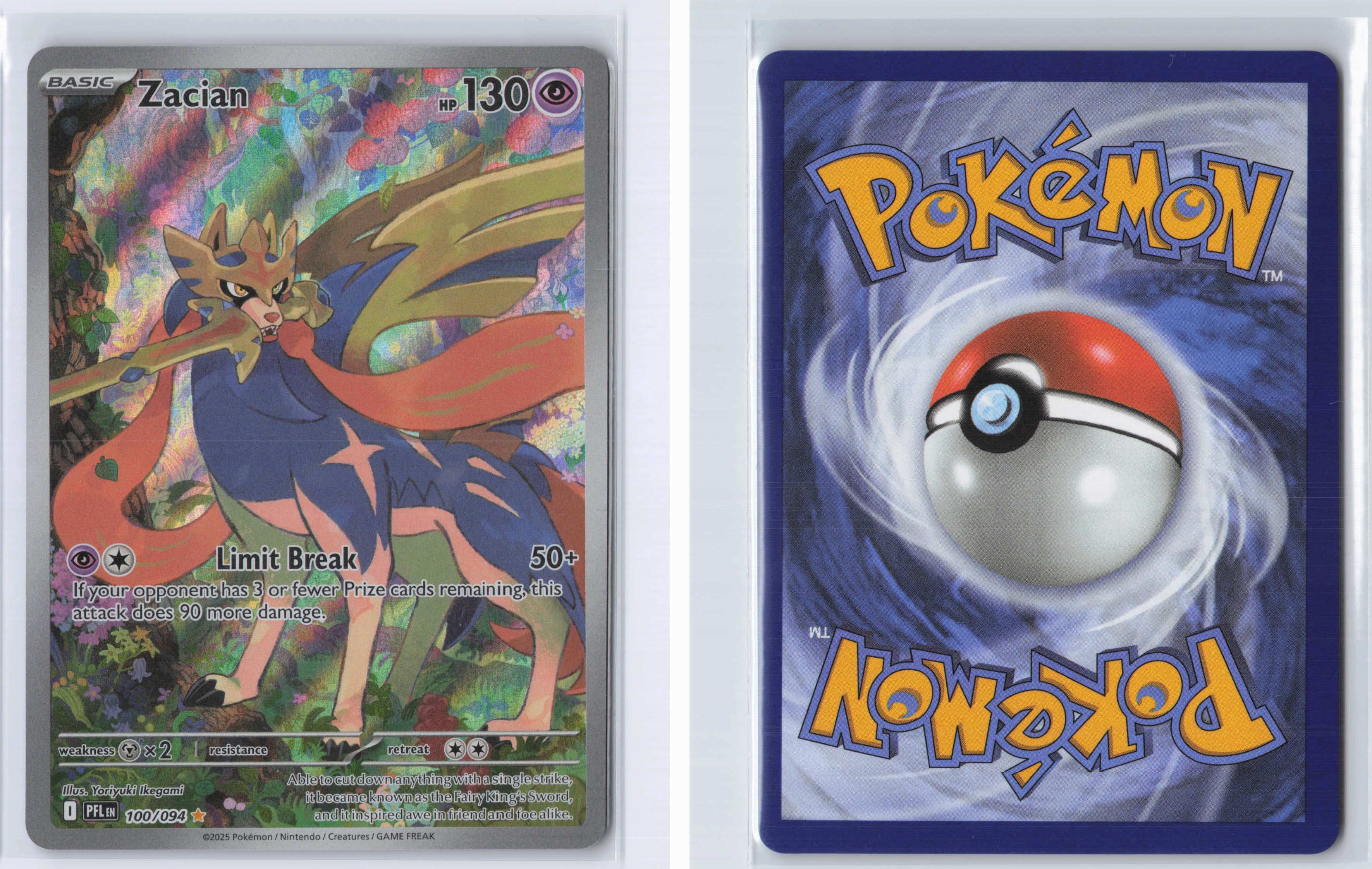 (#100/094) Zacian [Mega Evolutions: Phantasmal Flames]