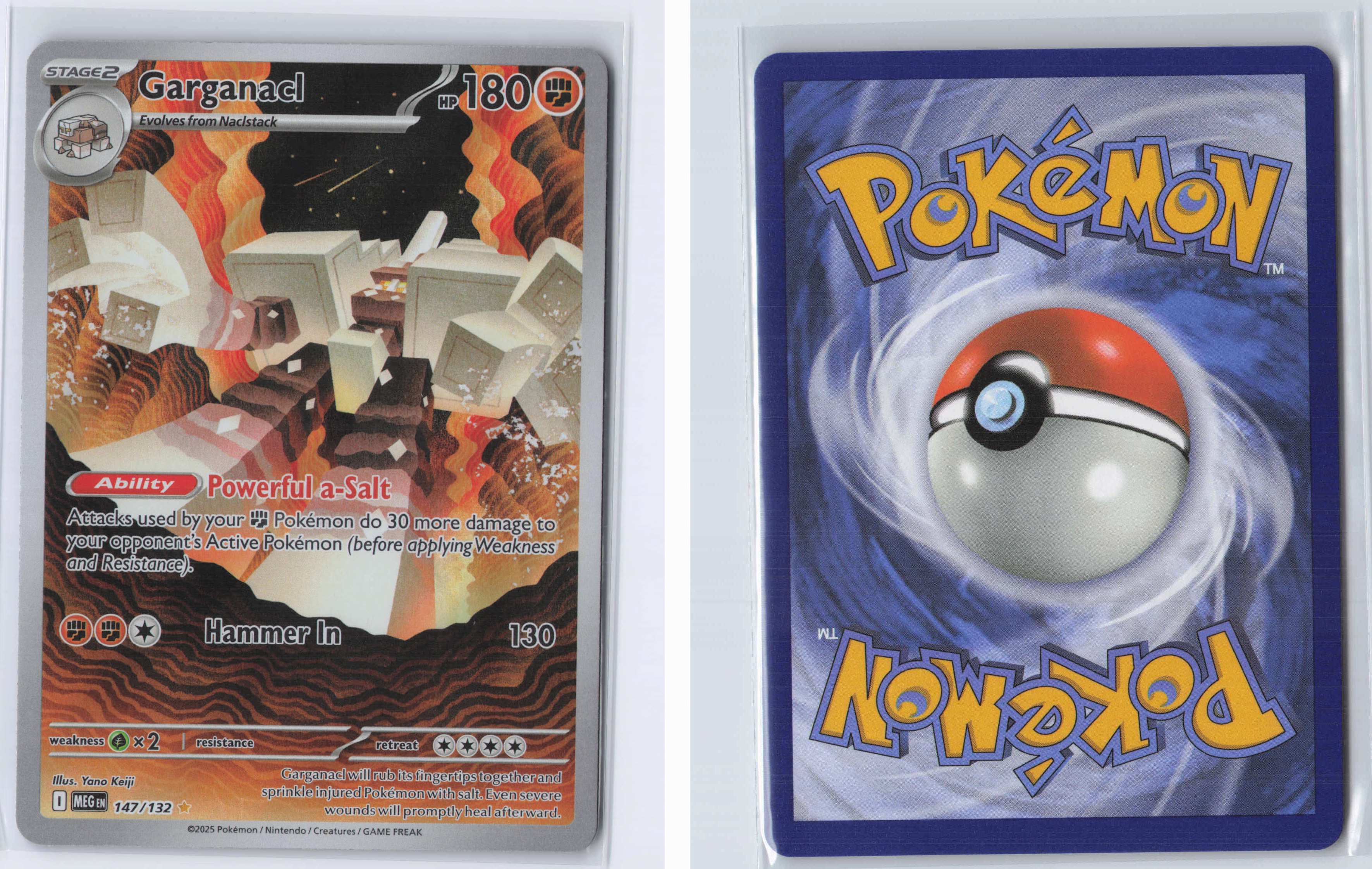 (#147/132) Garganacl [Mega Evolutions: ME Base Set]