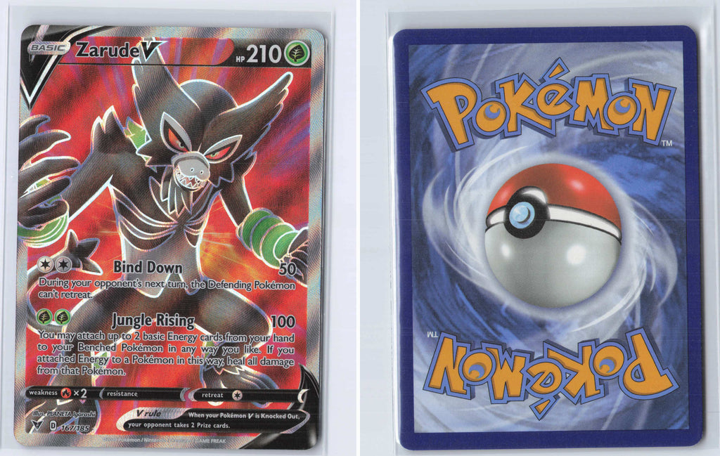 (#167/185) Zarude V (Full Art) [SWSH04: Vivid Voltage]