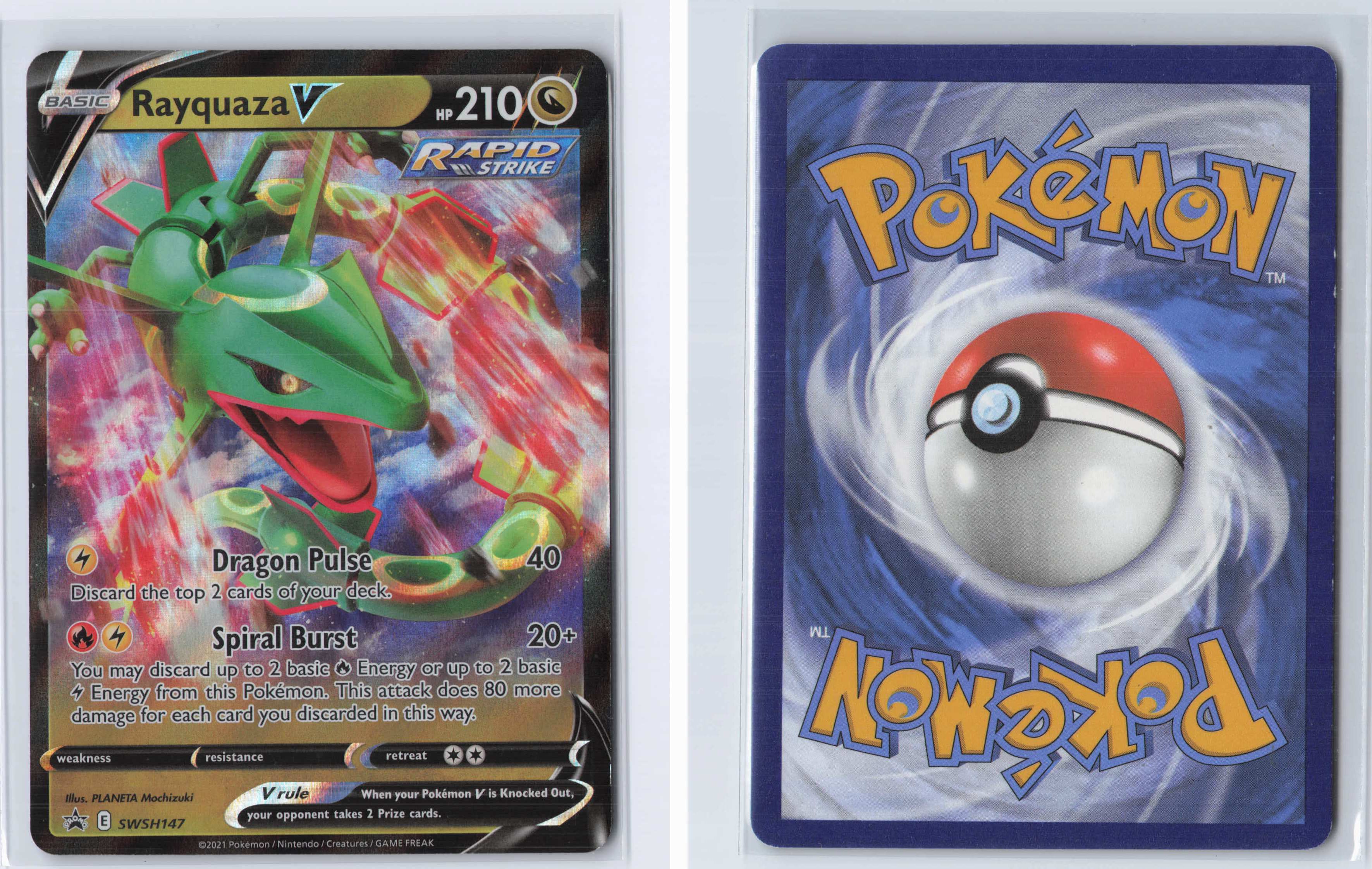 (#SWSH147) Rayquaza V [SWSH: Sword & Shield Promo Cards]