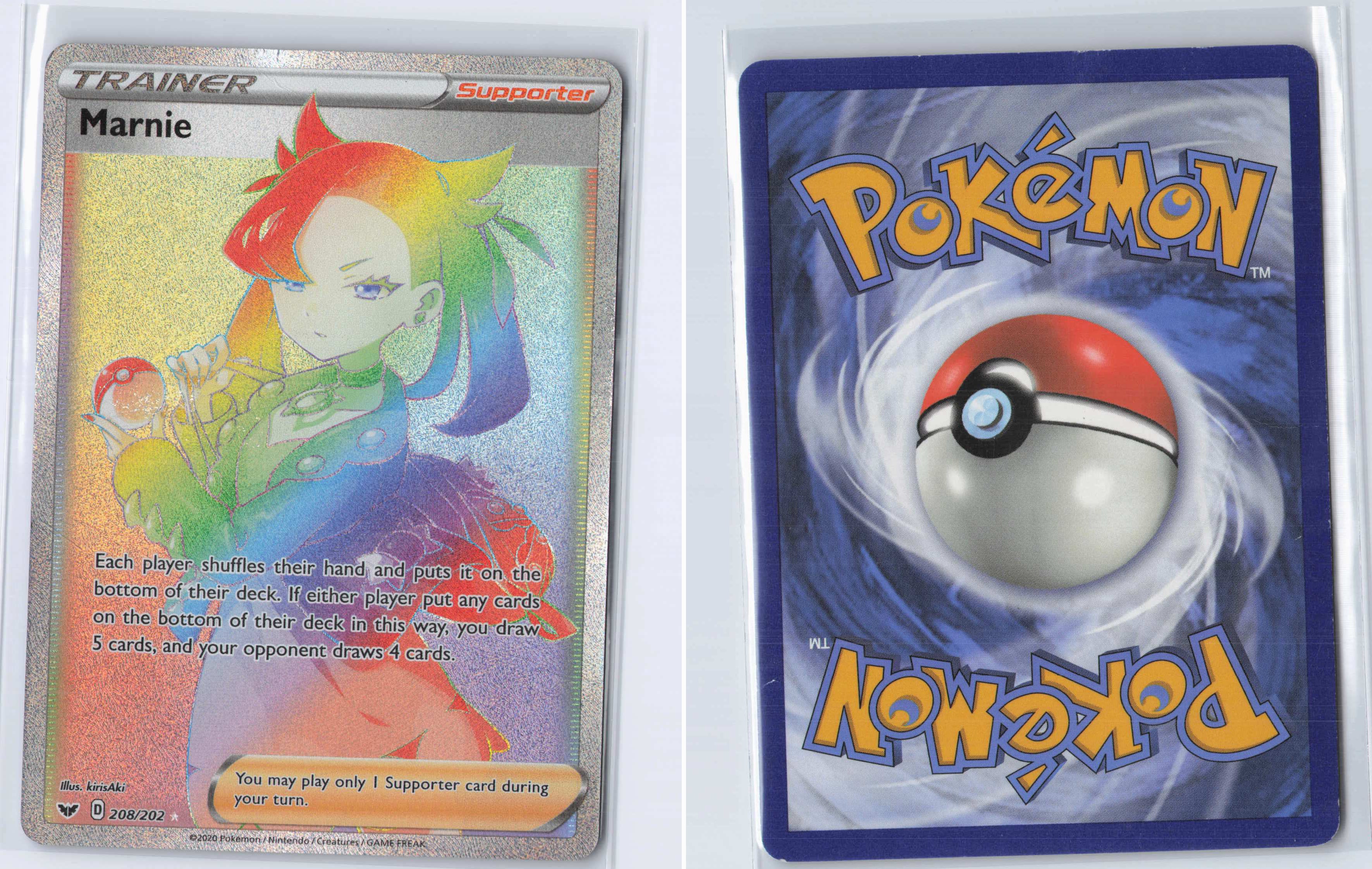 (#208/202) Marnie (Secret) [SWSH01: Sword & Shield Base Set]