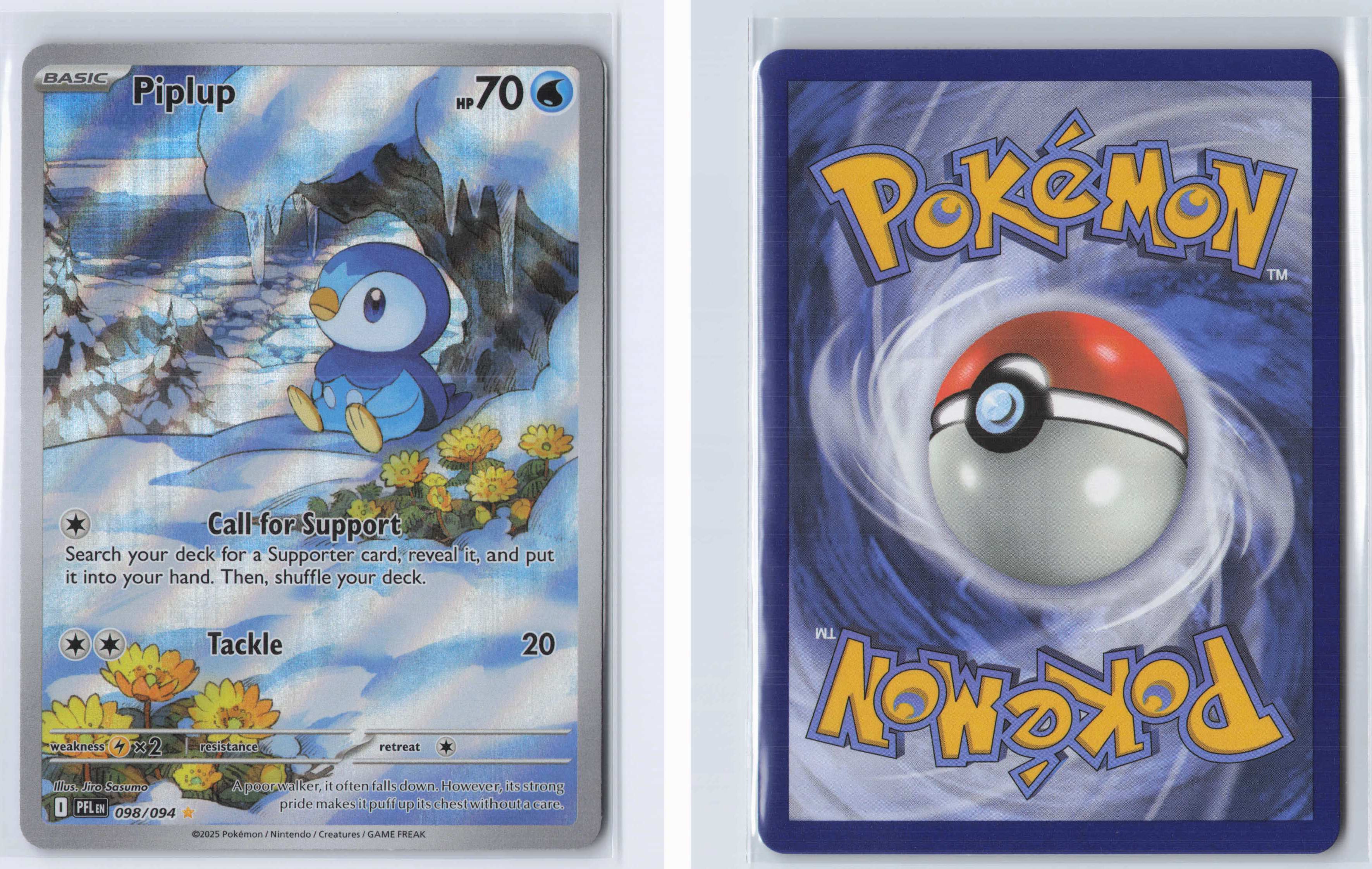 (#098/094) Piplup [Mega Evolutions: Phantasmal Flames]