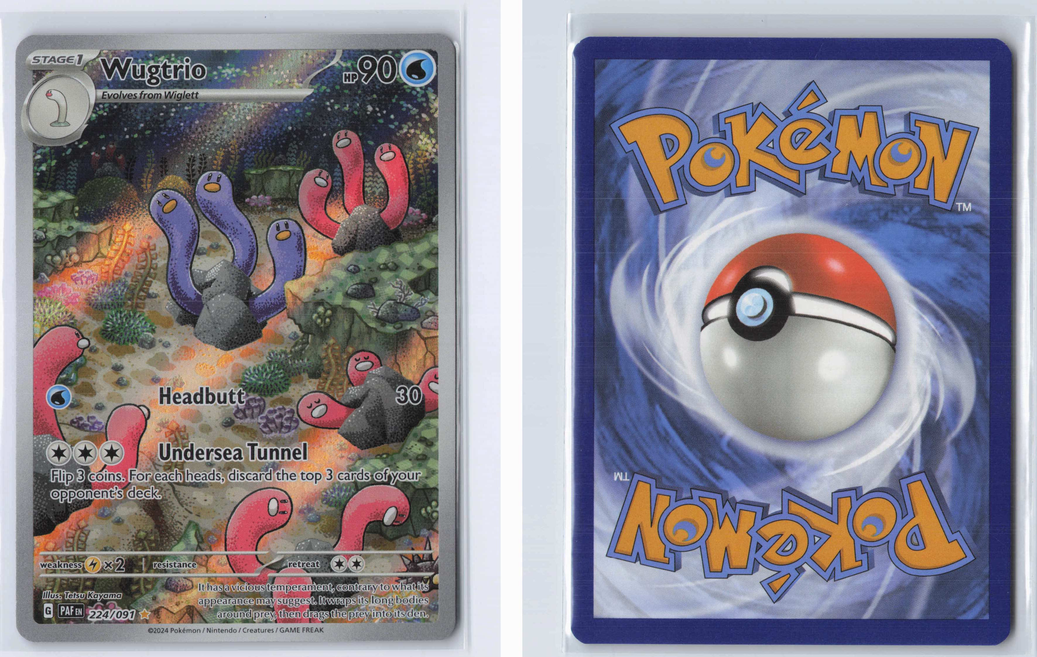(#224/091) Wugtrio [Scarlet & Violet: Paldean Fates]