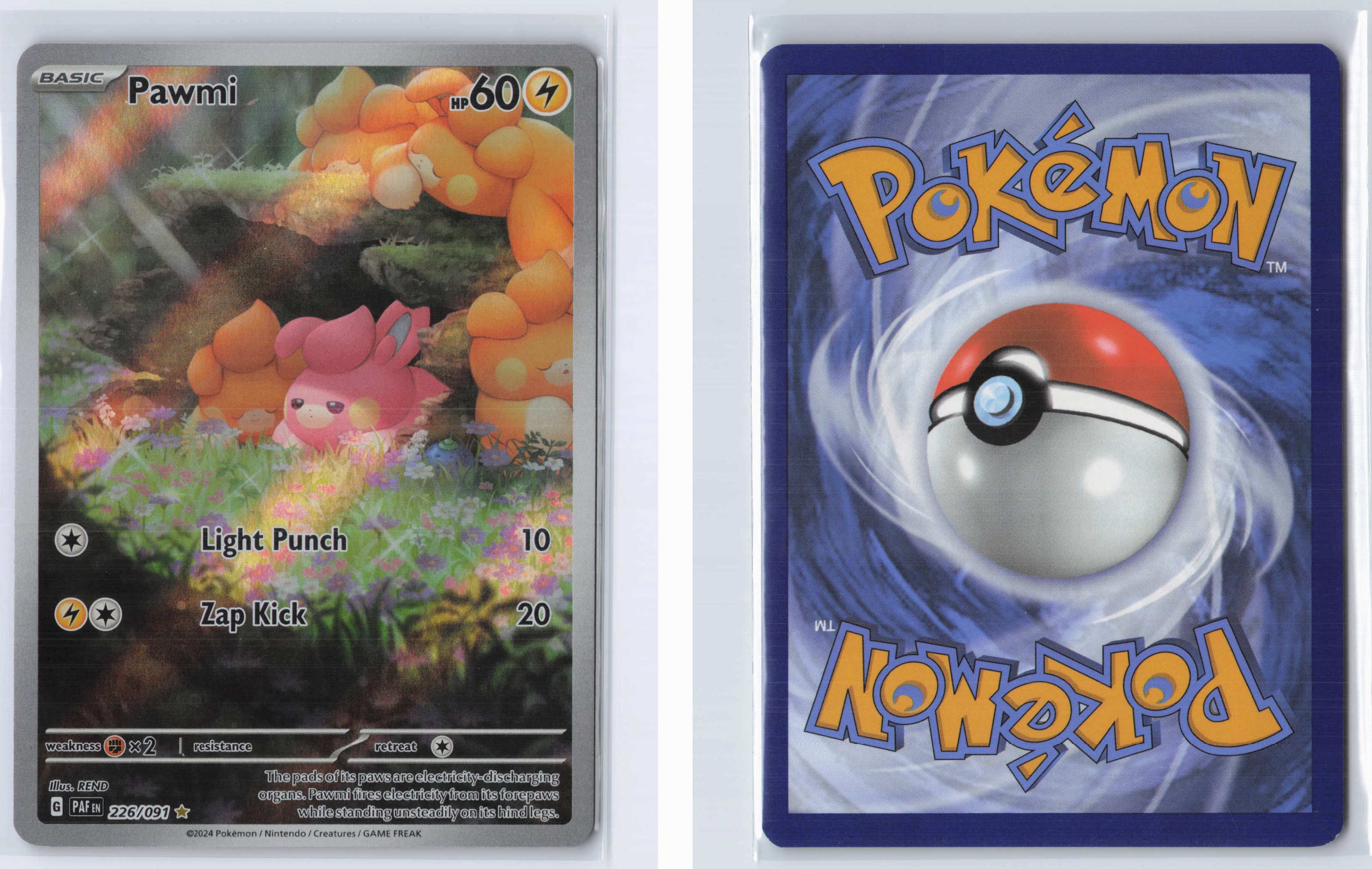 (#226/091) Pawmi [Scarlet & Violet: Paldean Fates]