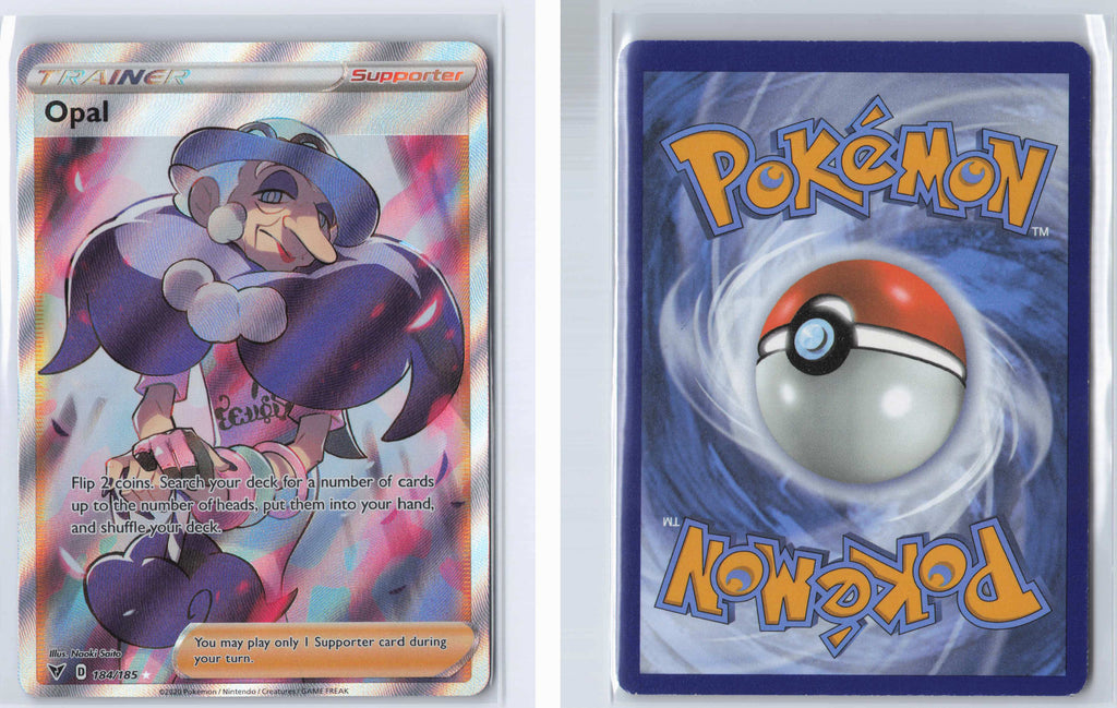 (#184/185) Opal (Full Art) [SWSH04: Vivid Voltage]