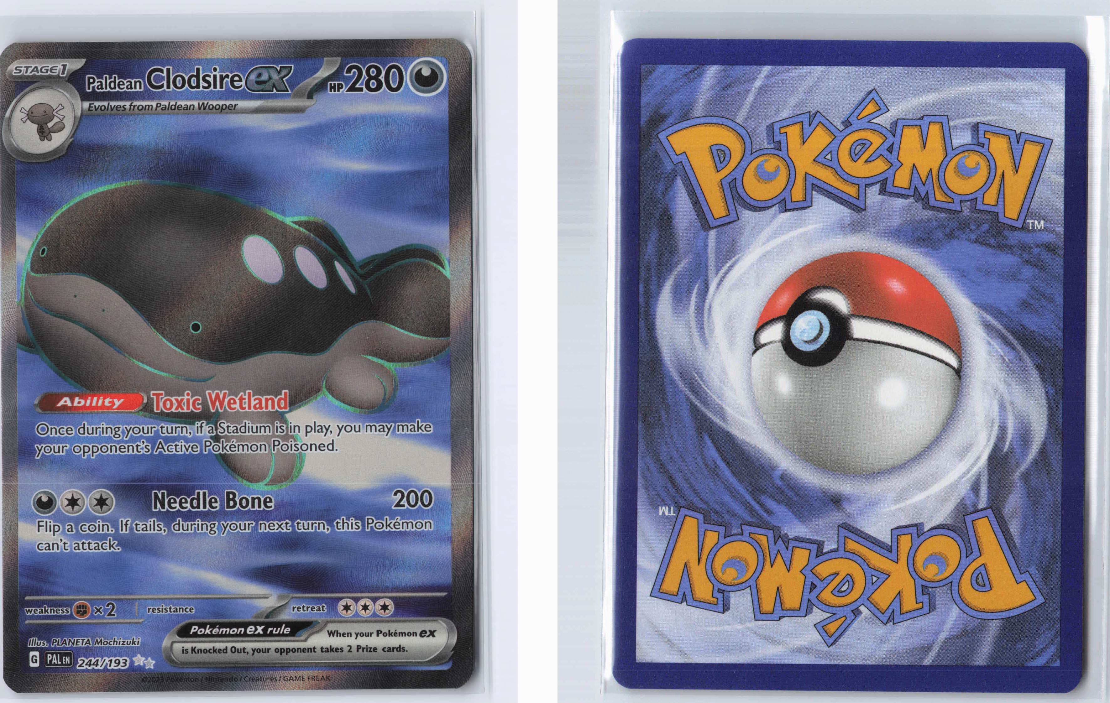 (#244/193) Paldean Clodsire ex [SV02: Paldea Evolved]