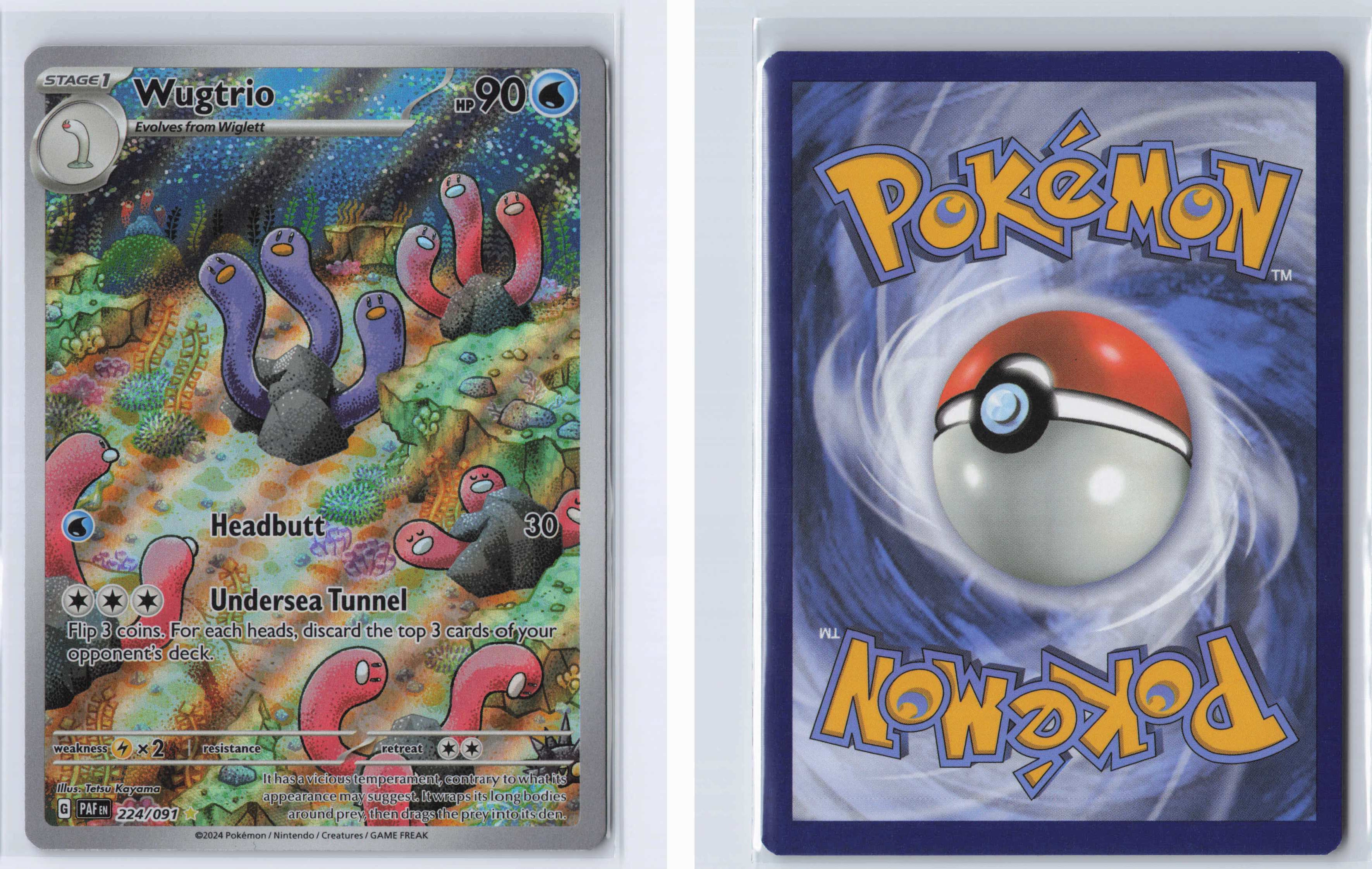 (#224/091) Wugtrio [Scarlet & Violet: Paldean Fates]