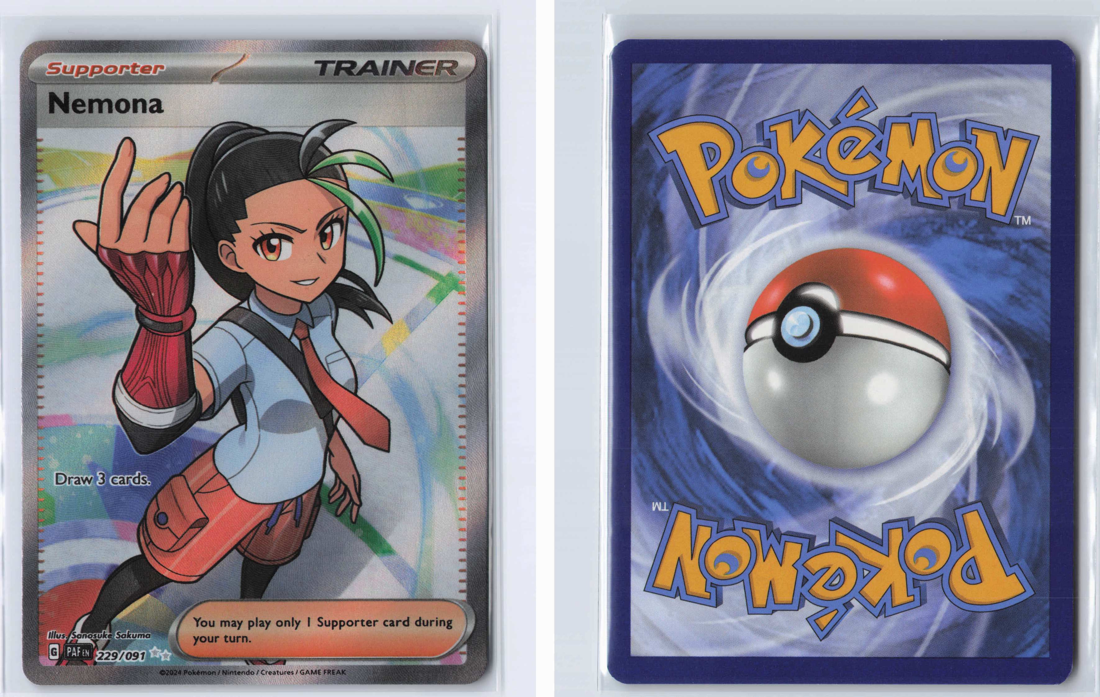 (#229/091) Nemona [SV: Paldean Fates]