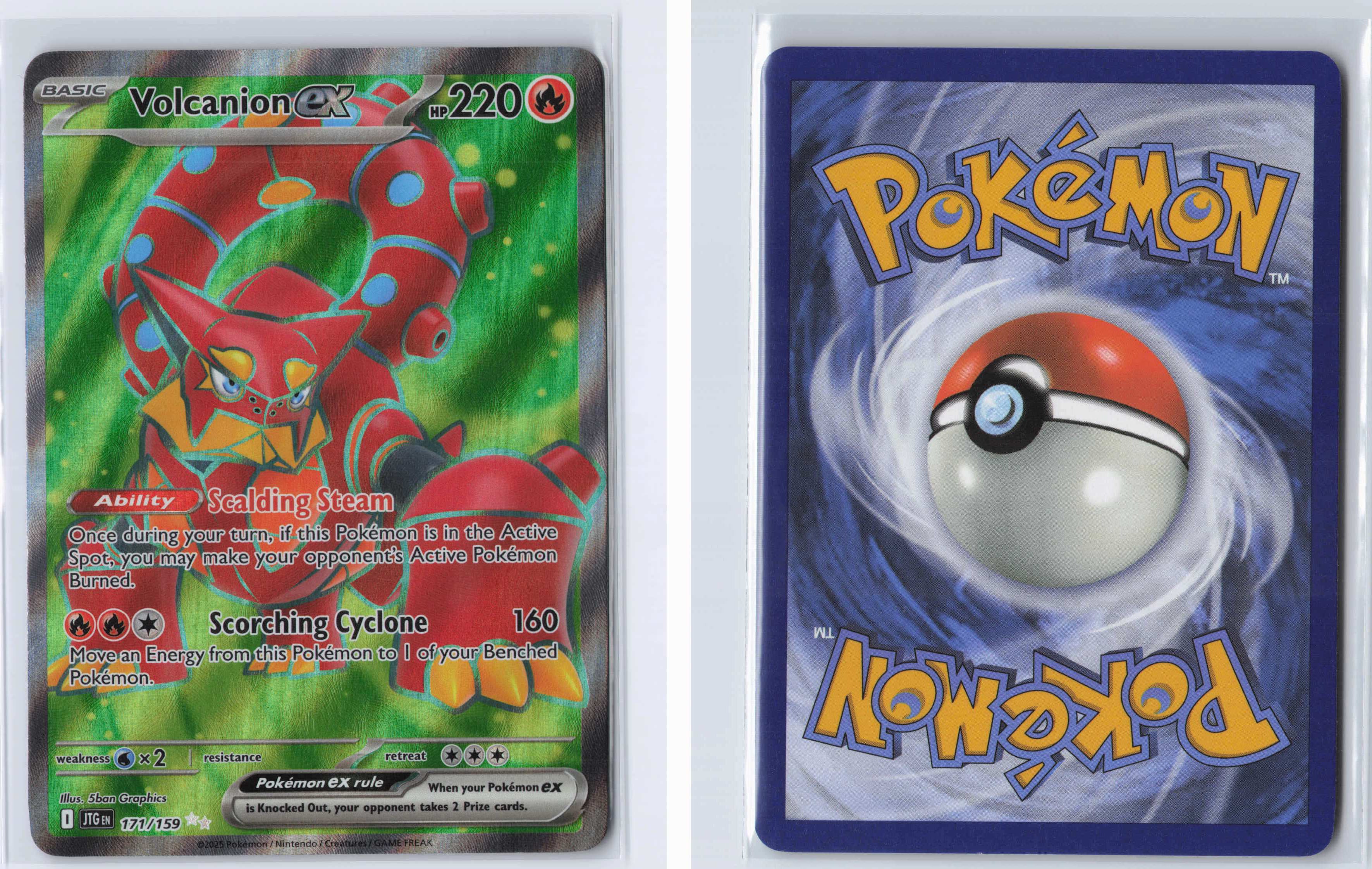 (#171/159) Volcanion ex [Scarlet & Violet: Journey Together]