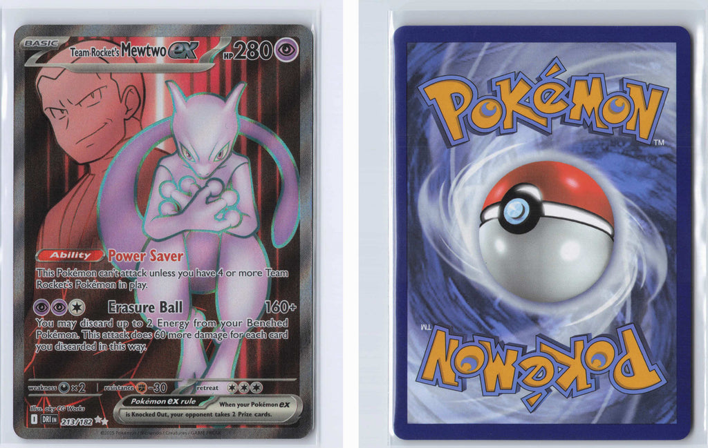 (#213/182) Team Rocket's Mewtwo ex [SV10: Destined Rivals]