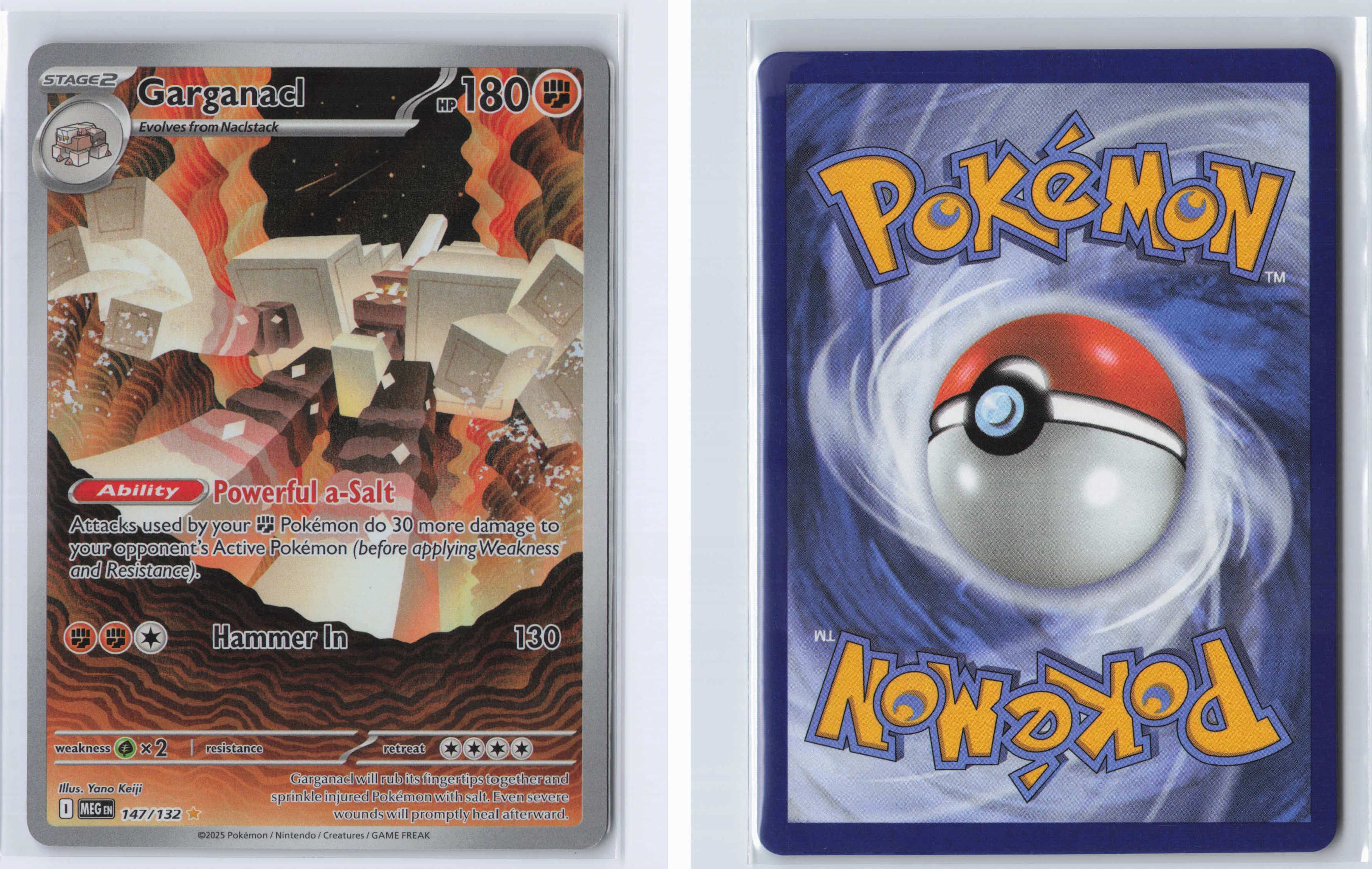 (#147/132) Garganacl [Mega Evolutions: ME Base Set]