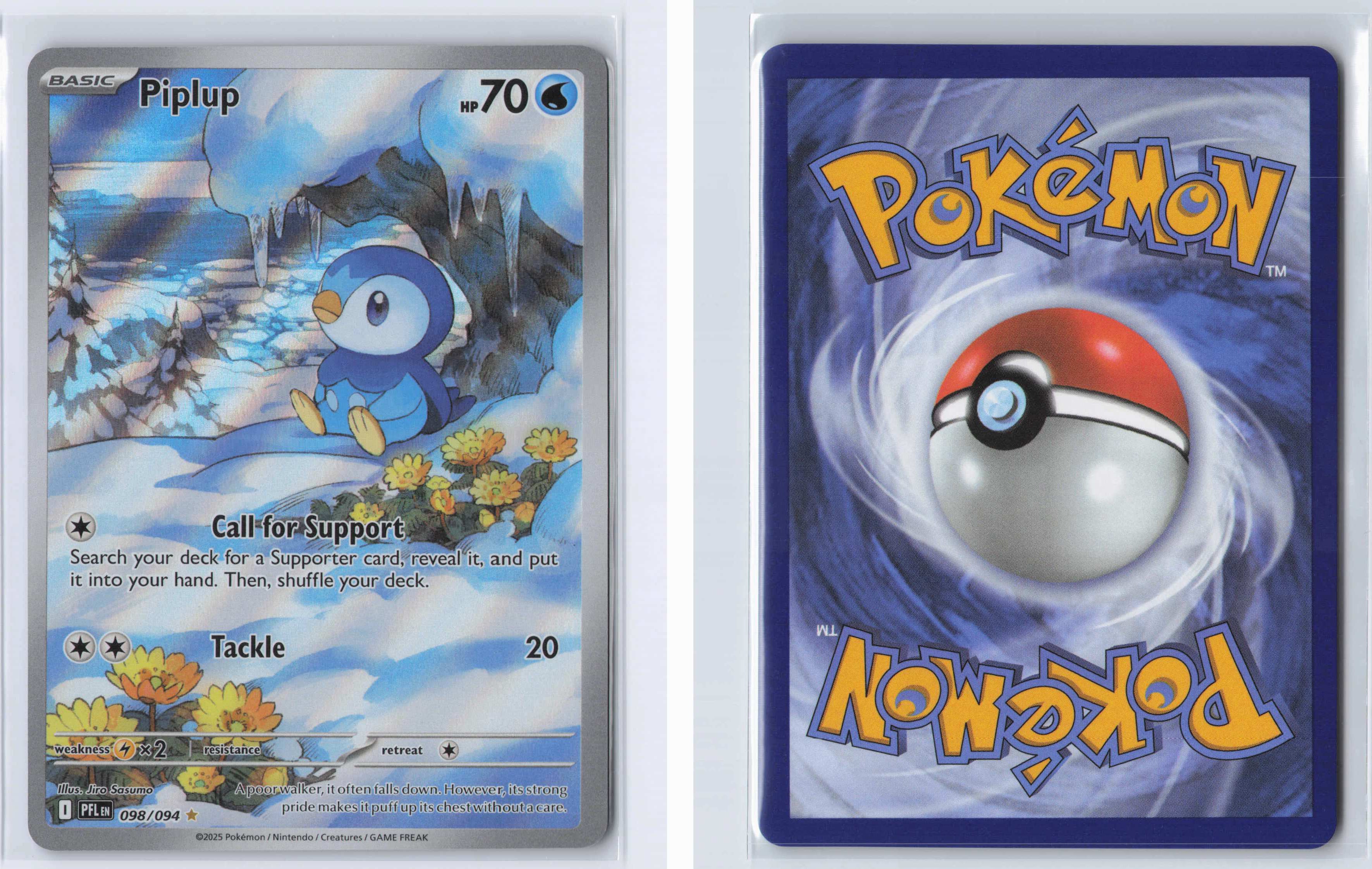 (#098/094) Piplup [Mega Evolutions: Phantasmal Flames]