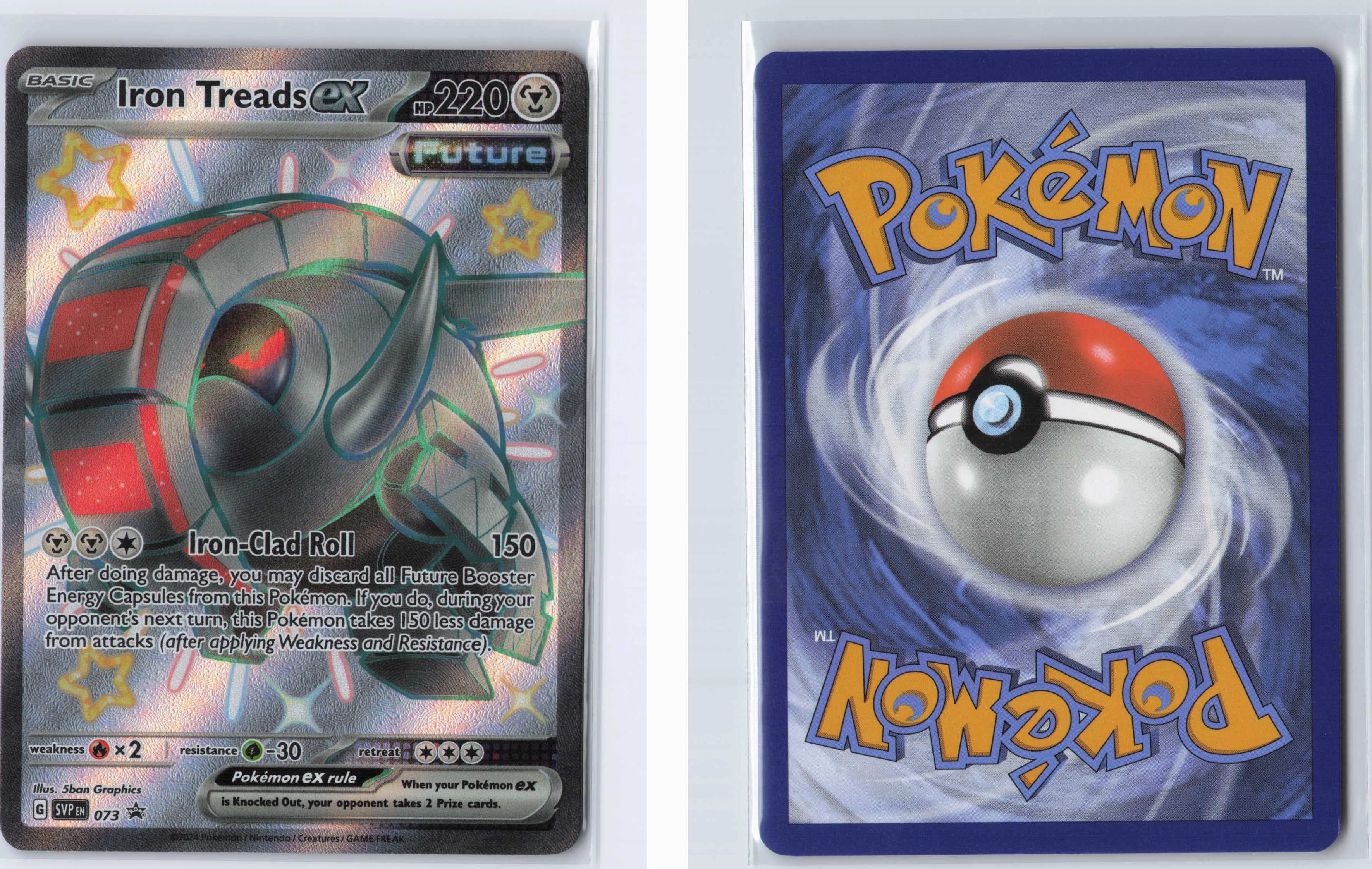 (#73) Iron Treads ex [SV: Scarlet & Violet Promo Cards]
