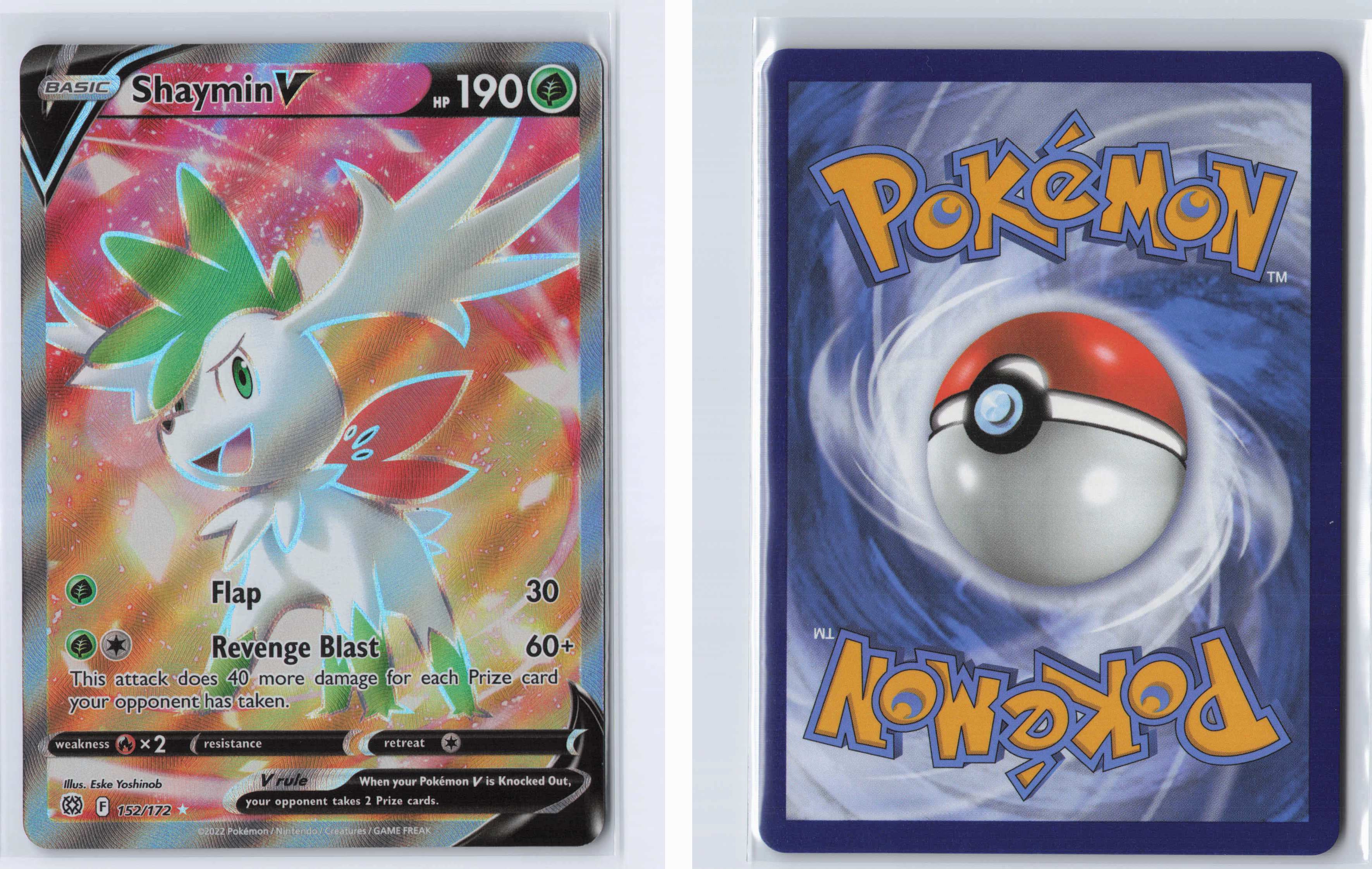 (#152/172) Shaymin V (Full Art) [SWSH09: Brilliant Stars]