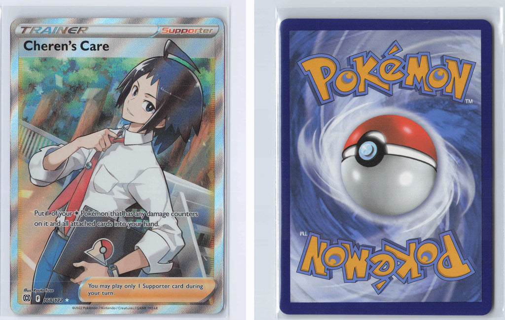 (#168/172) Cheren's Care (Full Art) [SWSH09: Brilliant Stars]