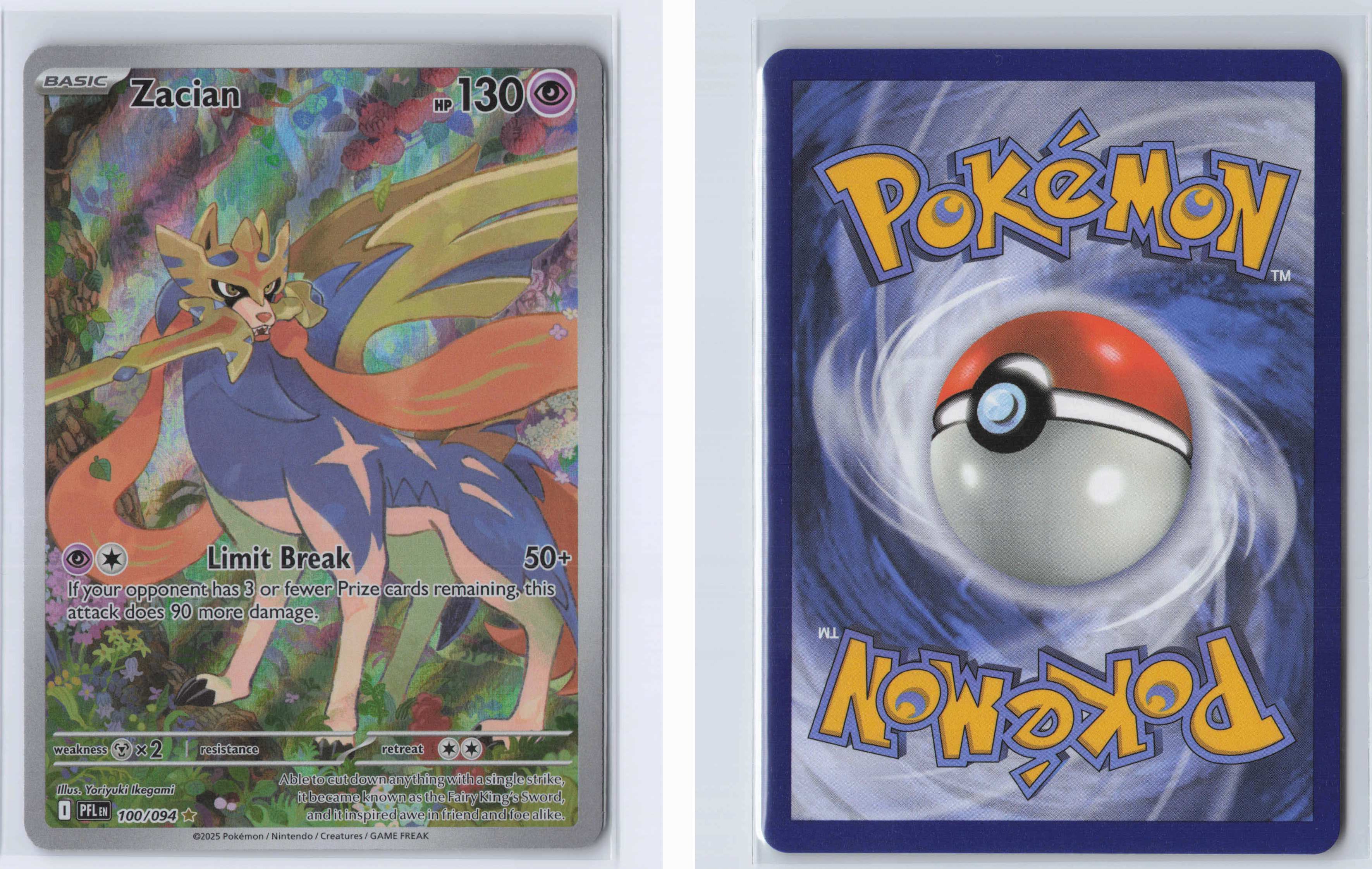 (#100/094) Zacian [Mega Evolutions: Phantasmal Flames]