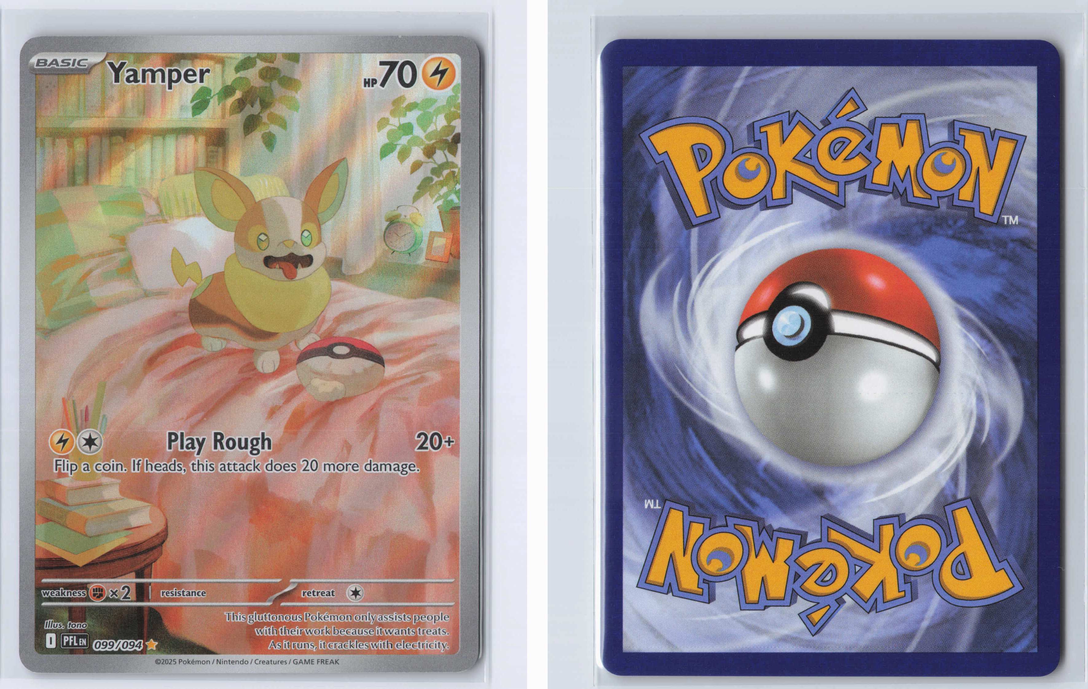 (#099/094) Yamper [Mega Evolutions: Phantasmal Flames]