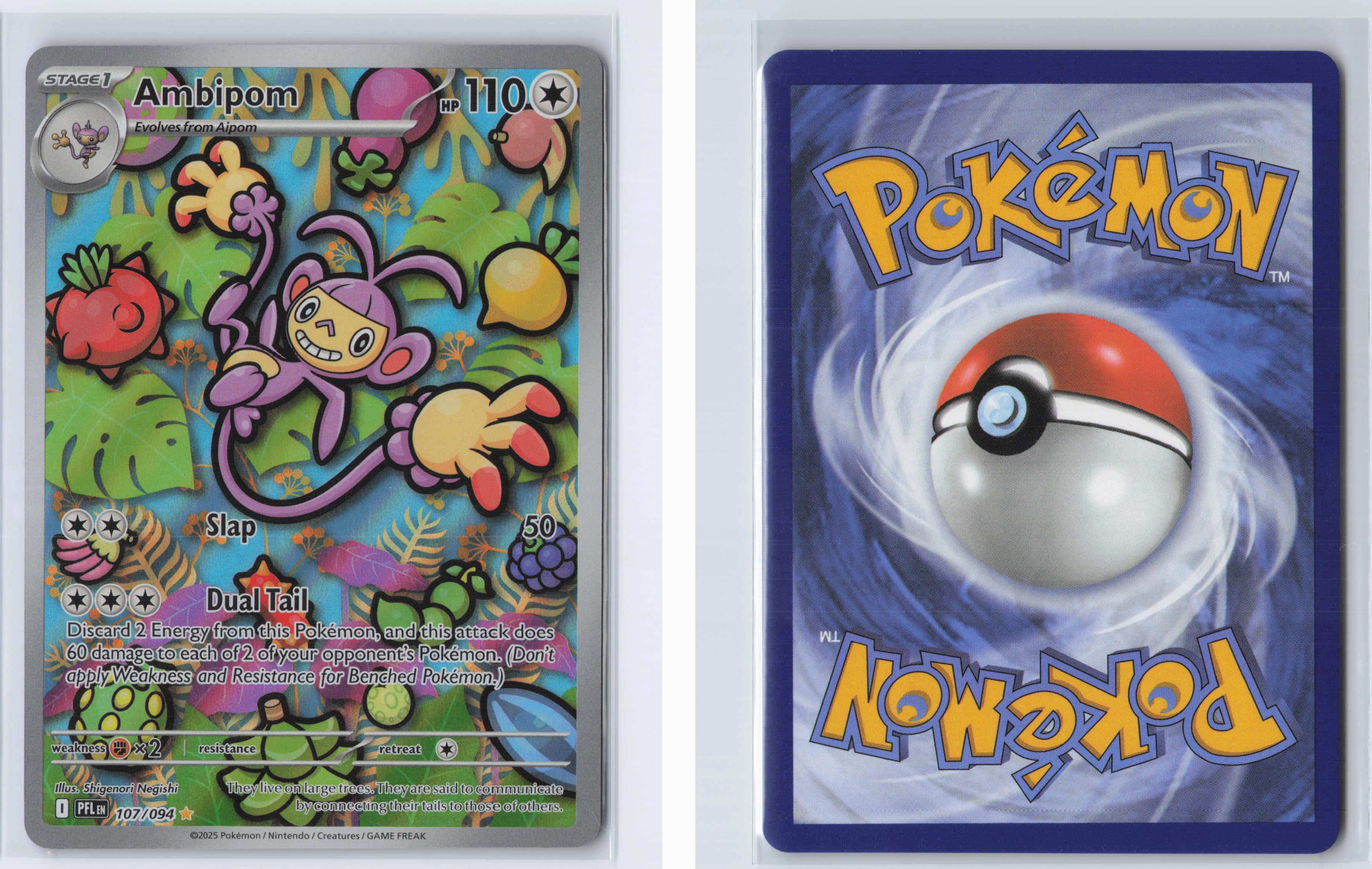 (#107/094) Ambipom [Mega Evolutions: Phantasmal Flames]