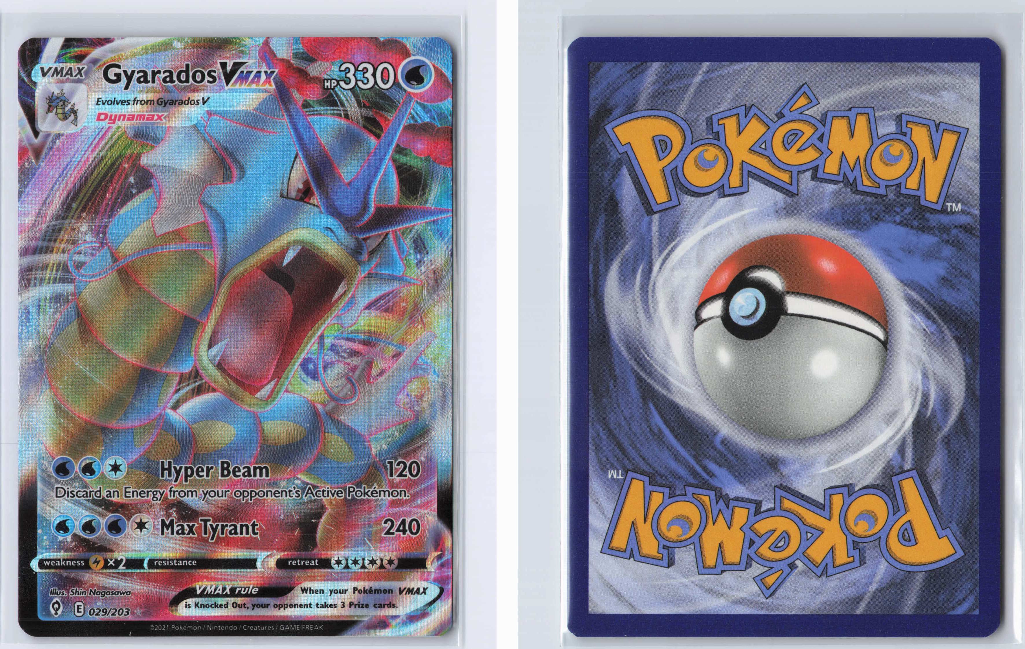 (#029/203) Gyarados VMAX [SWSH07: Evolving Skies]