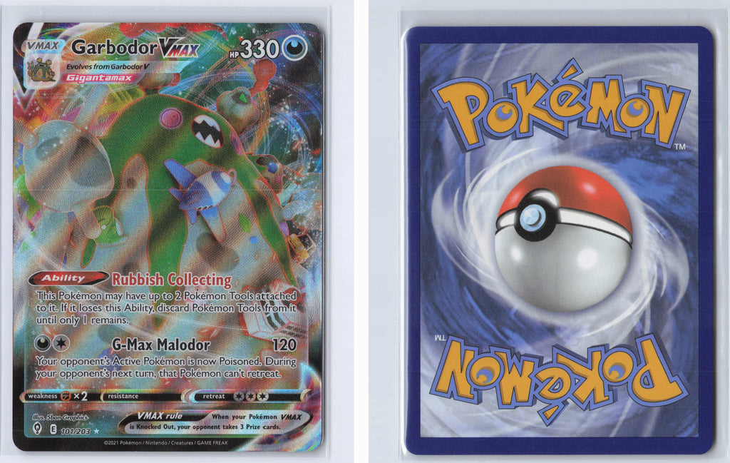(#101/203) Garbodor VMAX [SWSH07: Evolving Skies]