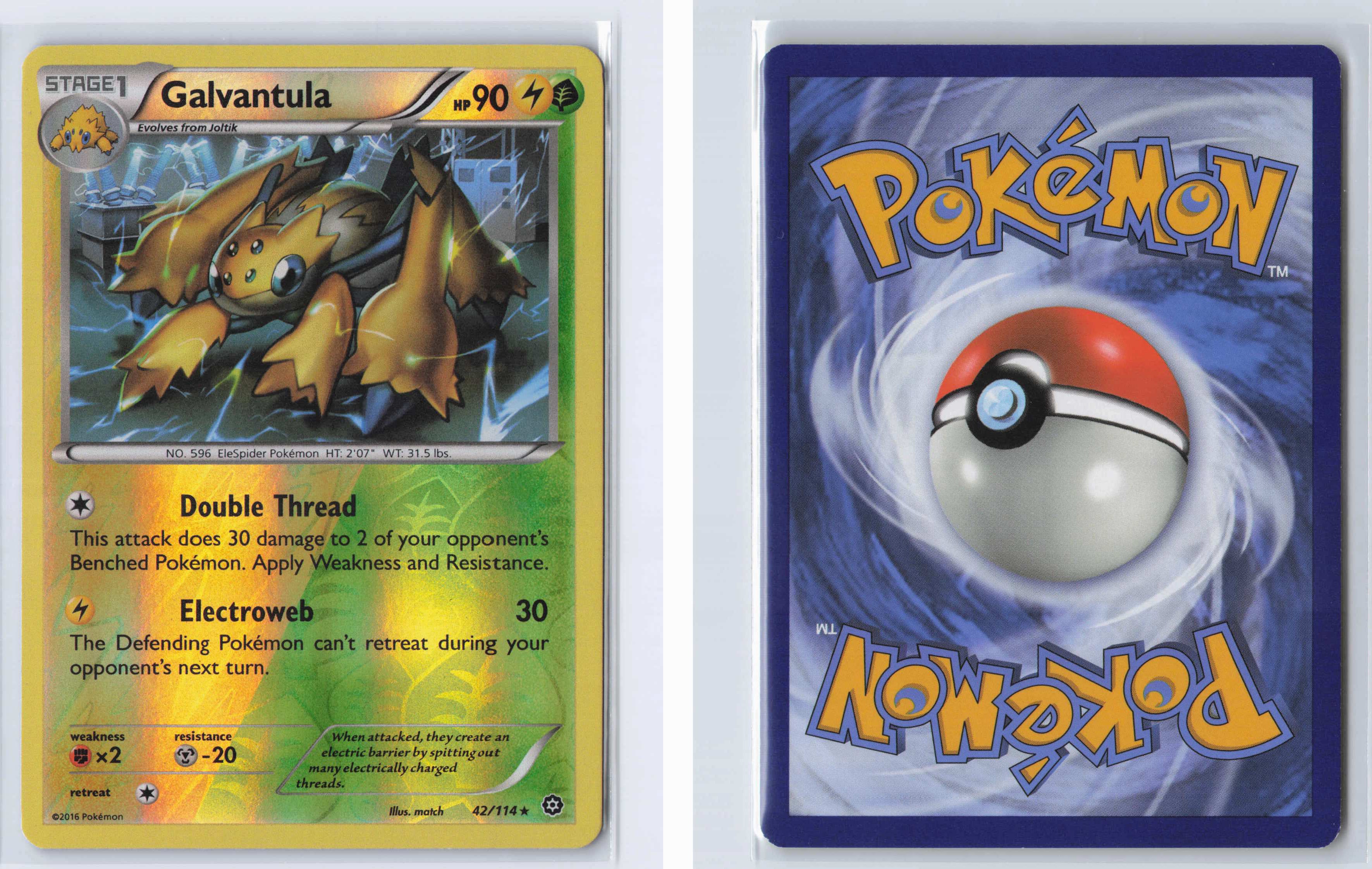 (#42/114) Galvantula [XY - Steam Siege]