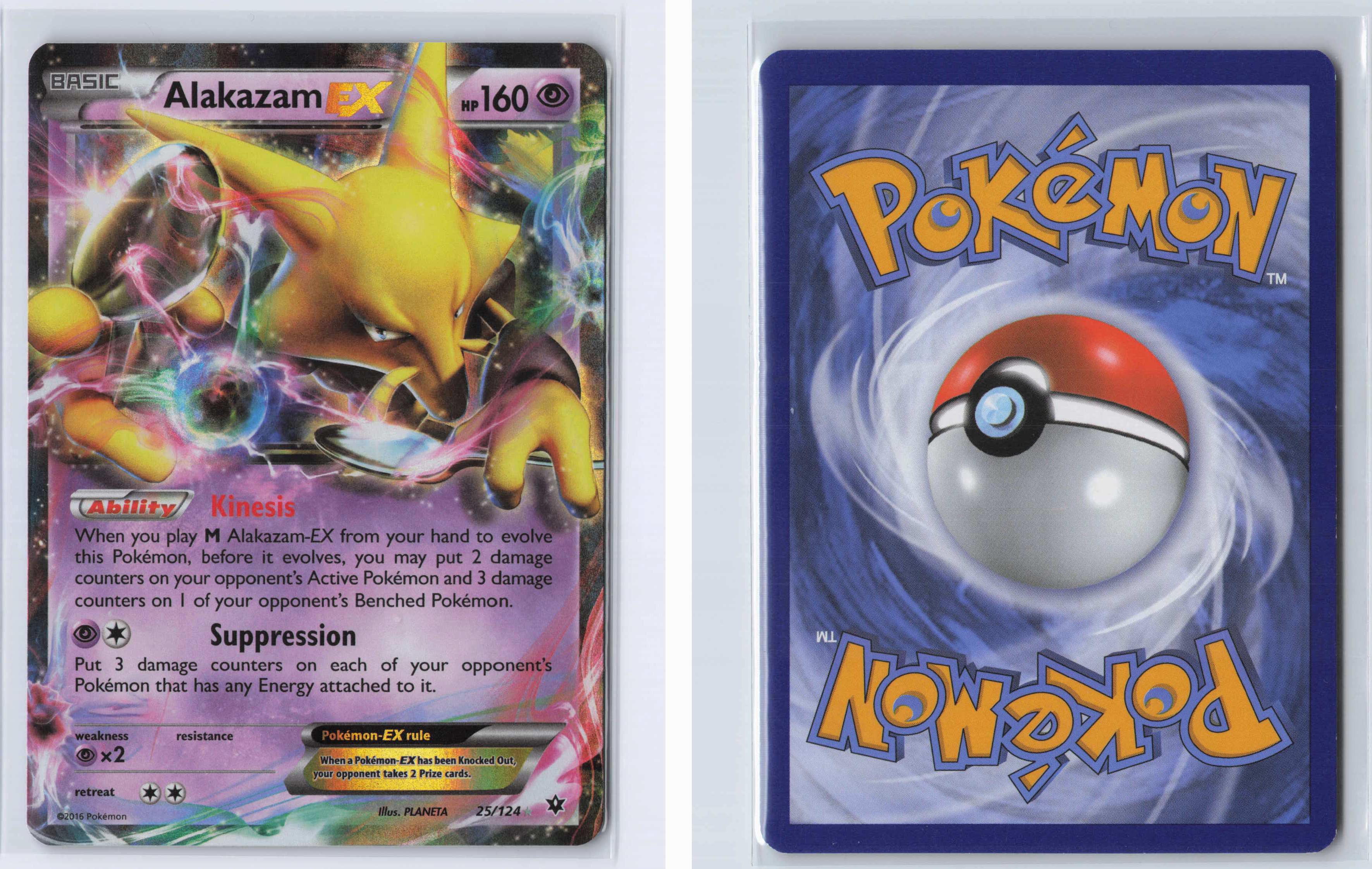 (#25/124) Alakazam EX [XY - Fates Collide]