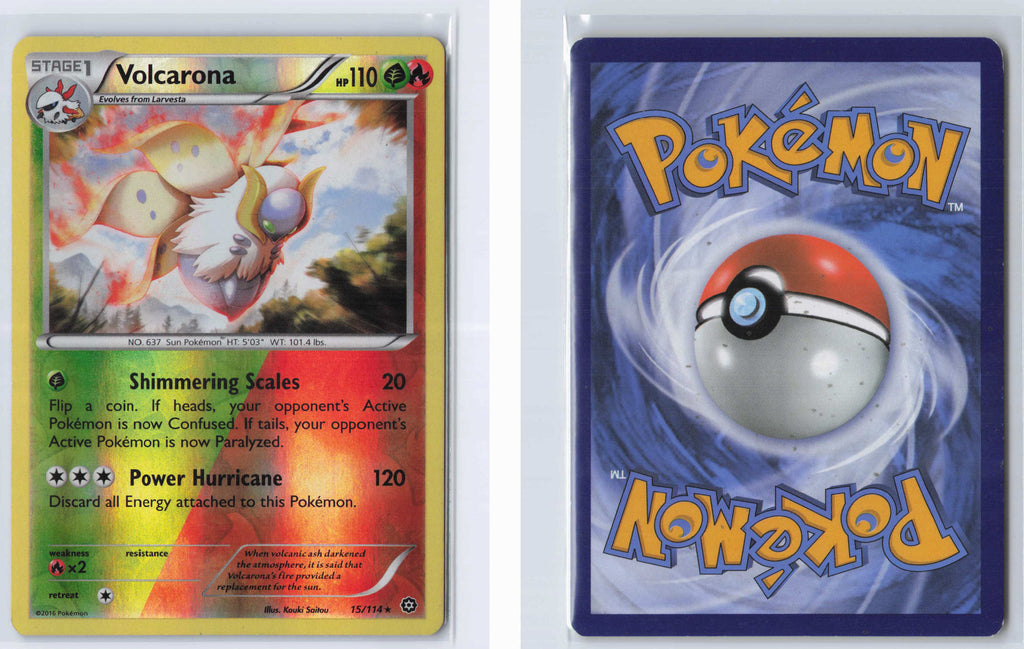 (#15/114) Volcarona [XY - Steam Siege]