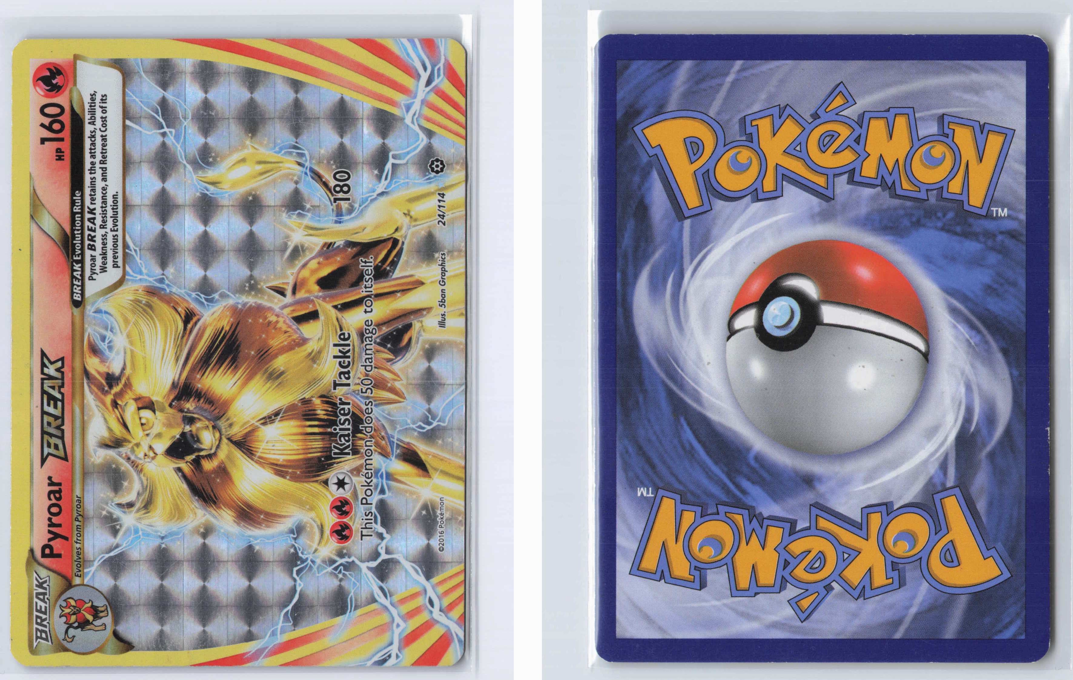 (#24/114) Pyroar BREAK [XY - Steam Siege]