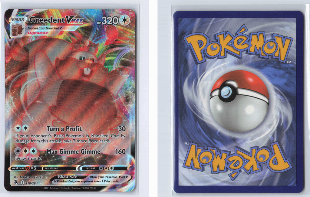 (#218/264) Greedent VMAX [SWSH08: Fusion Strike]