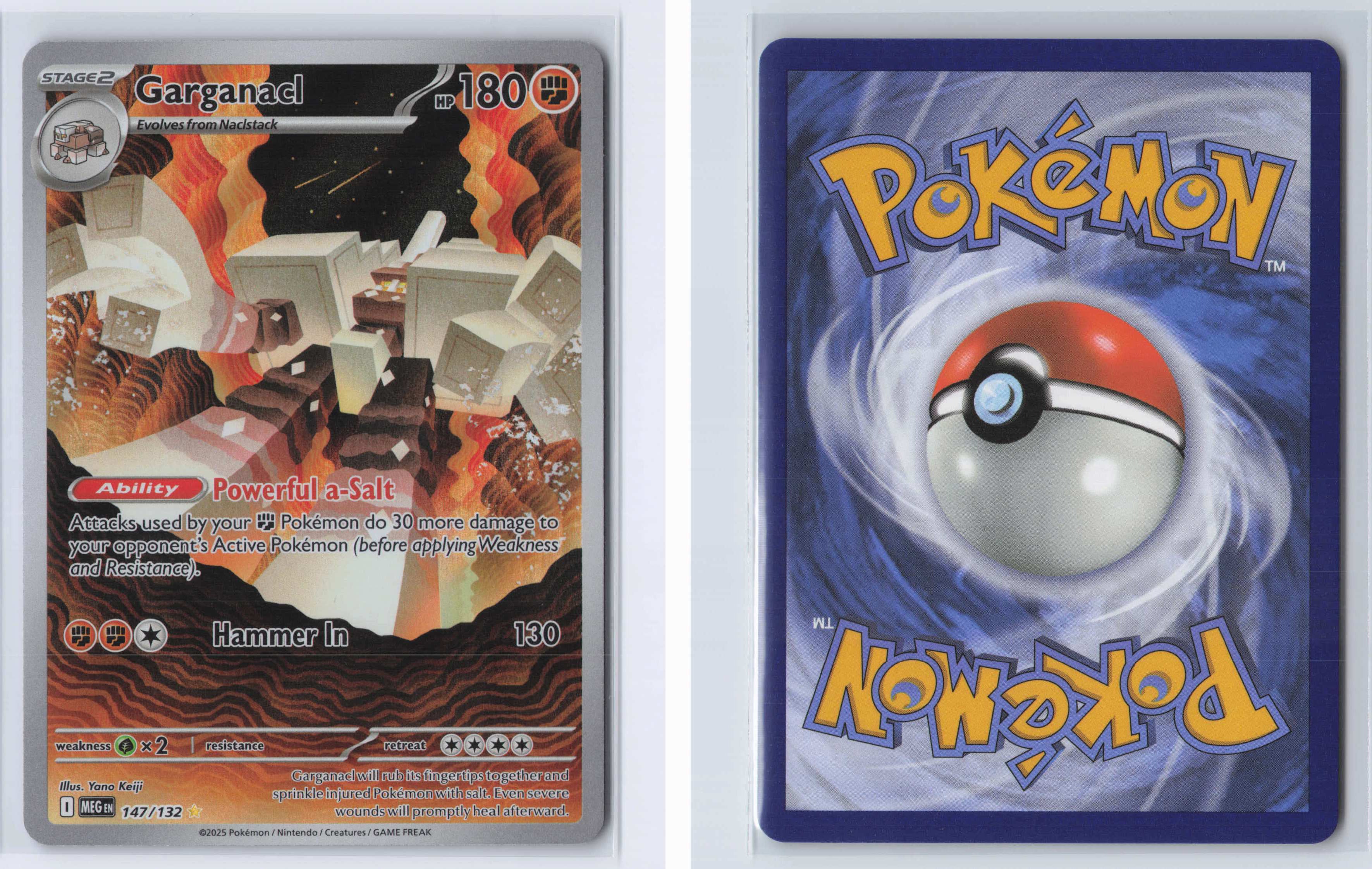 (#147/132) Garganacl [Mega Evolutions: ME Base Set]