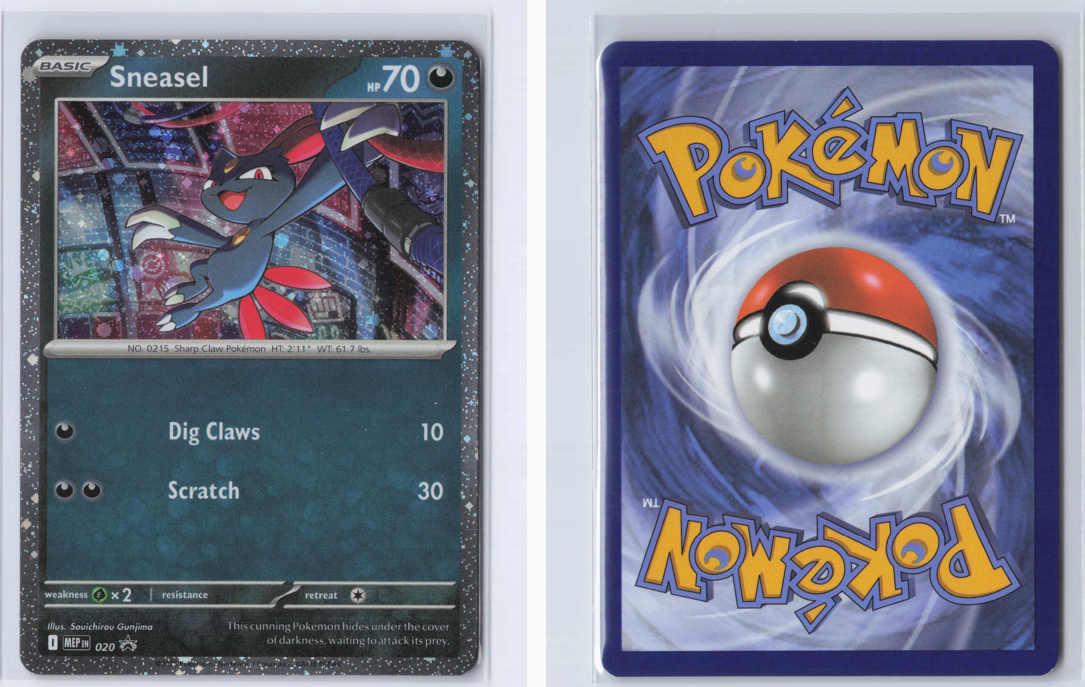 (#20) Sneasel (Cosmos Holo) [ME: Mega Evolution Promo]
