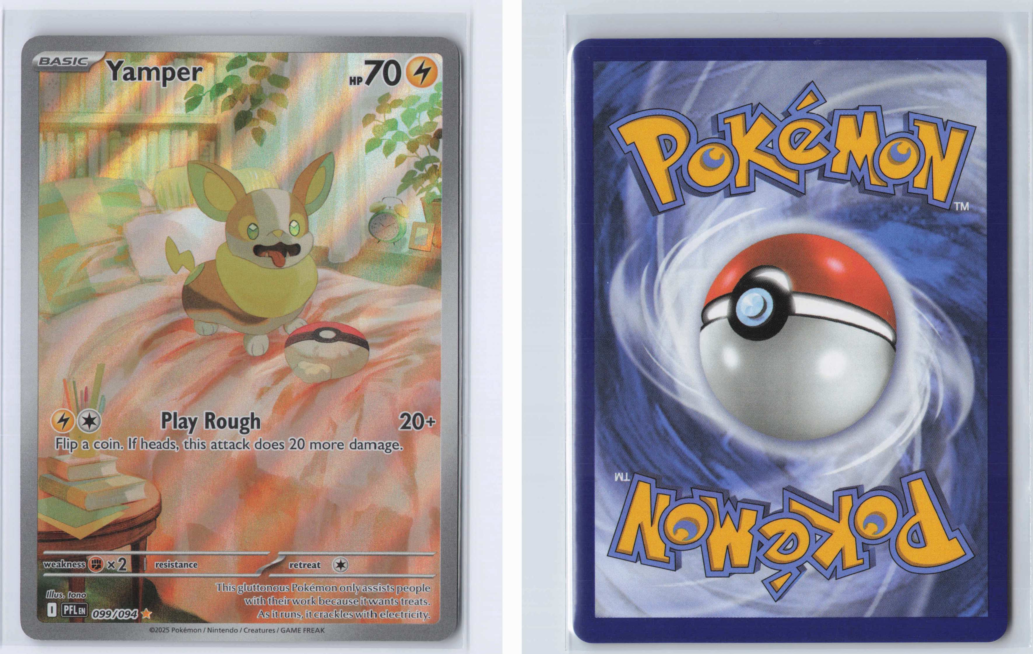 (#099/094) Yamper [Mega Evolutions: Phantasmal Flames]