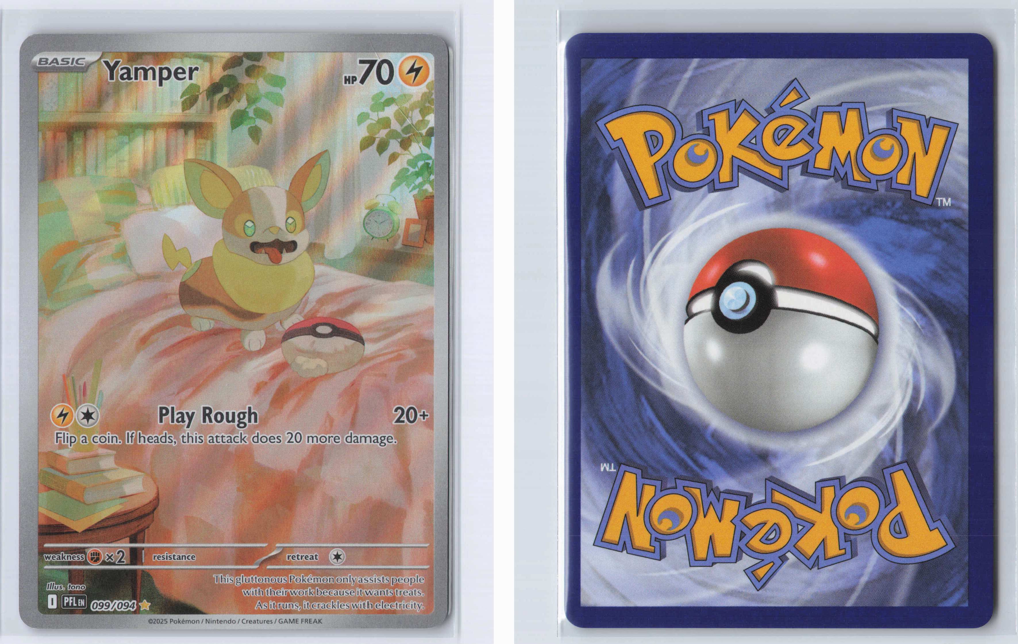 (#099/094) Yamper [Mega Evolutions: Phantasmal Flames]