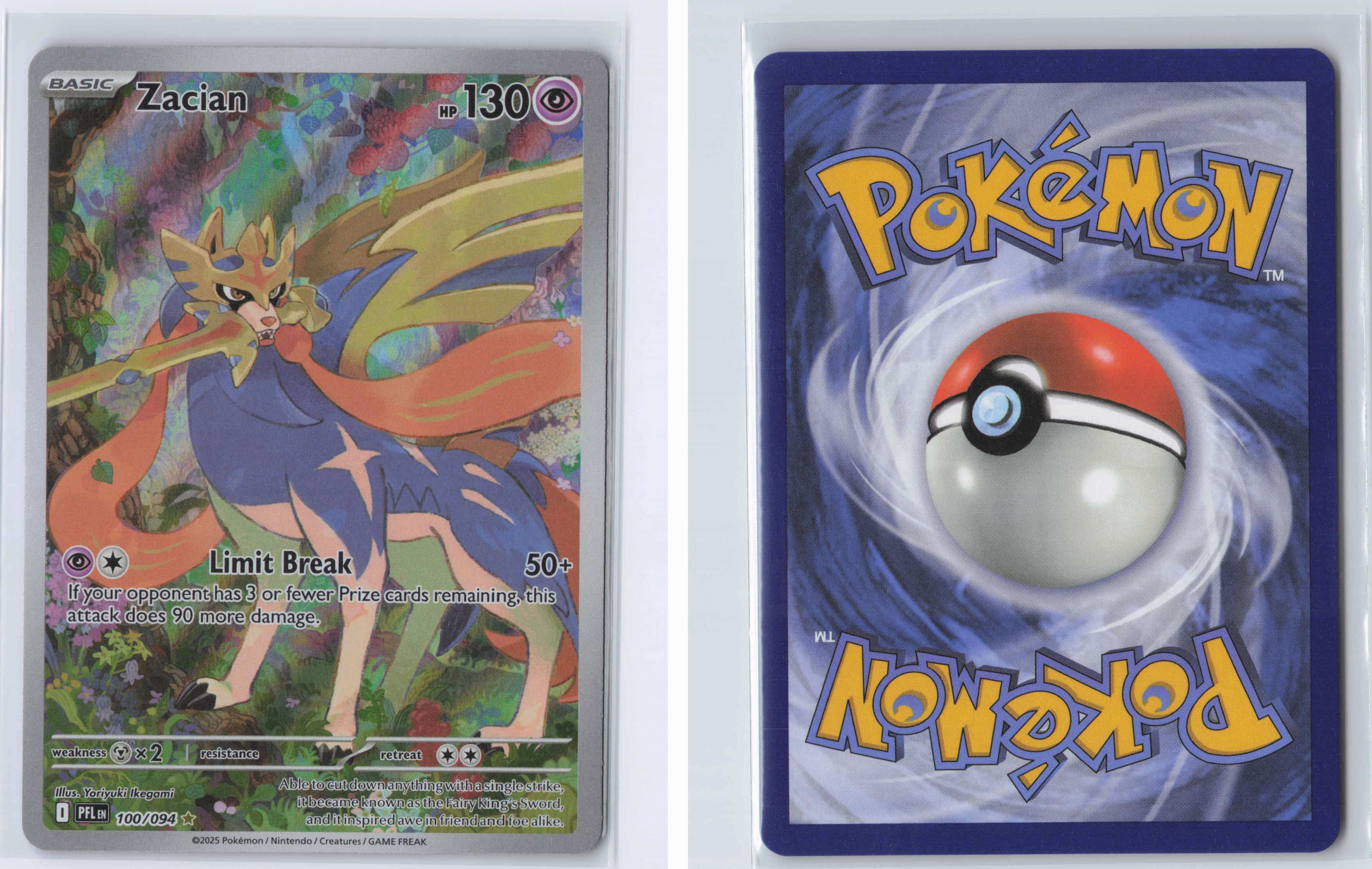 (#100/094) Zacian [Mega Evolutions: Phantasmal Flames]