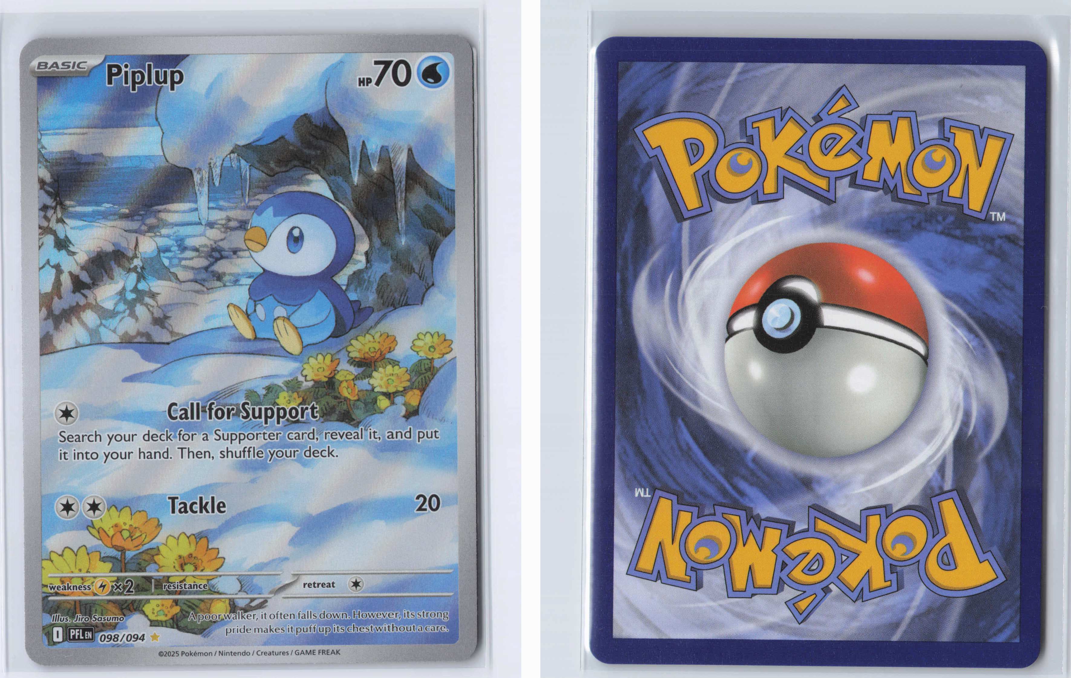 (#098/094) Piplup [Mega Evolutions: Phantasmal Flames]