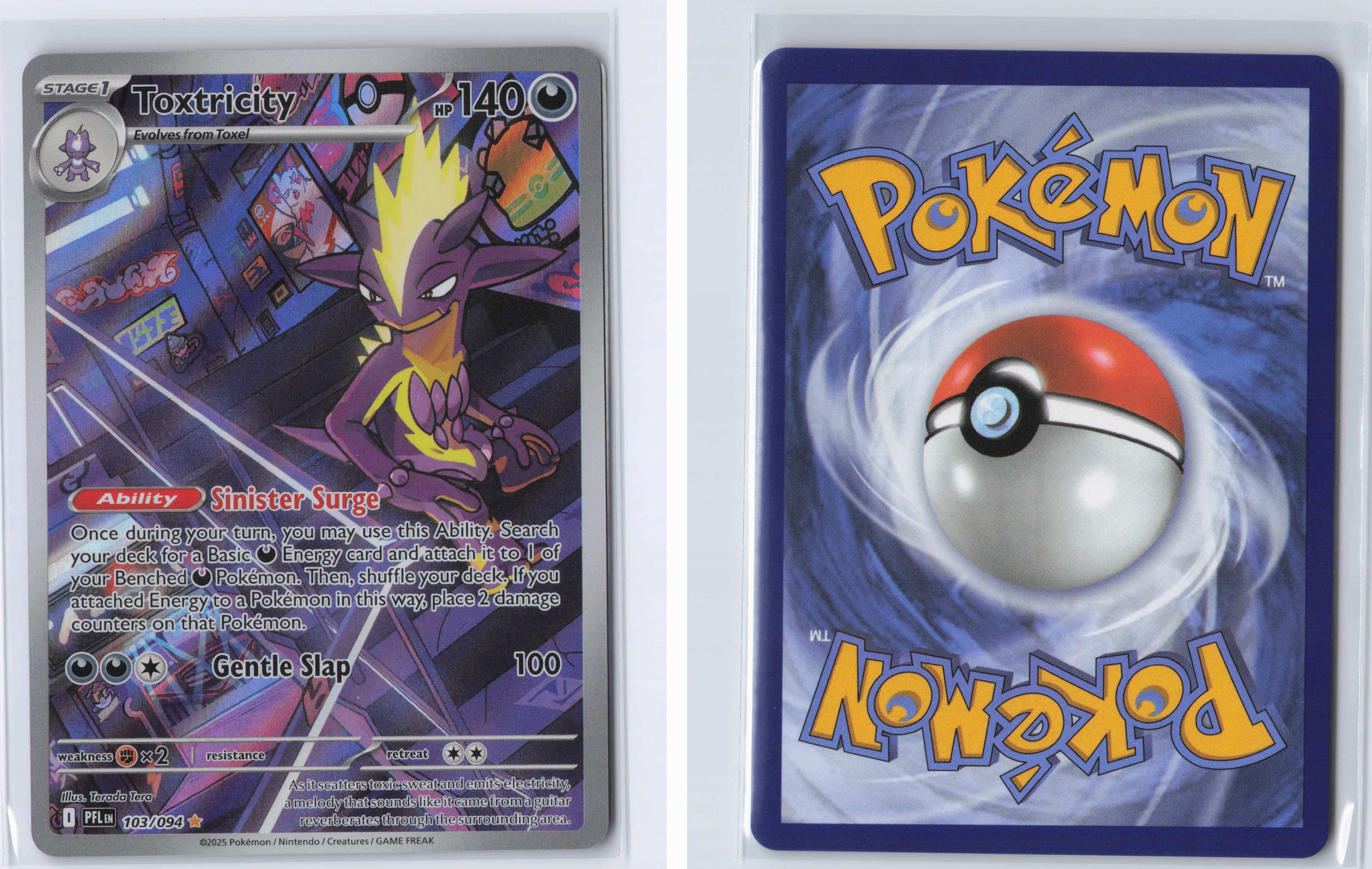 (#103/094) Toxtricity [Mega Evolutions: Phantasmal Flames]