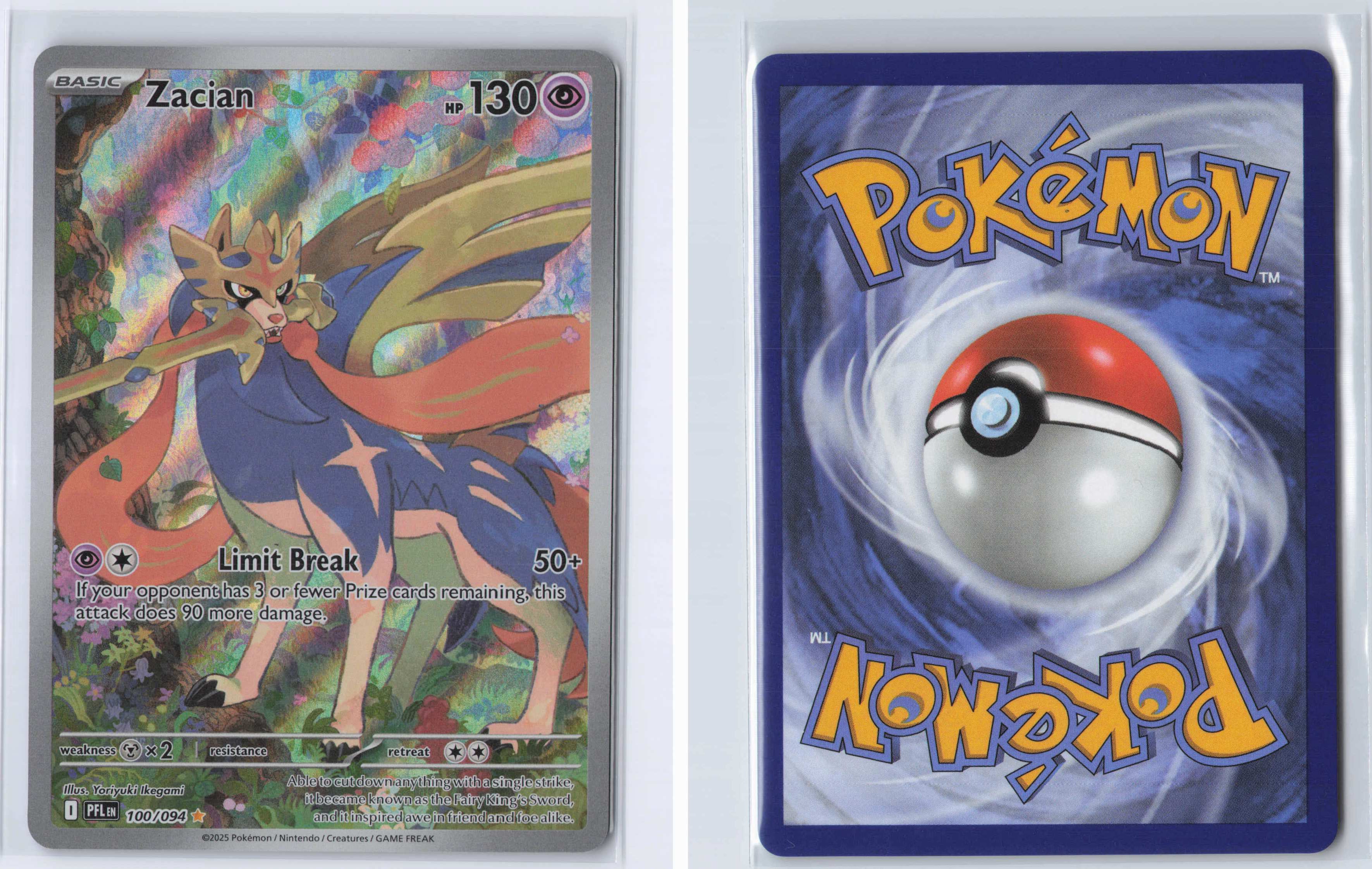 (#100/094) Zacian [Mega Evolutions: Phantasmal Flames]